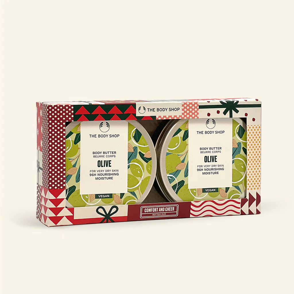 Comfort and Cheer Olive Body Butter Duo