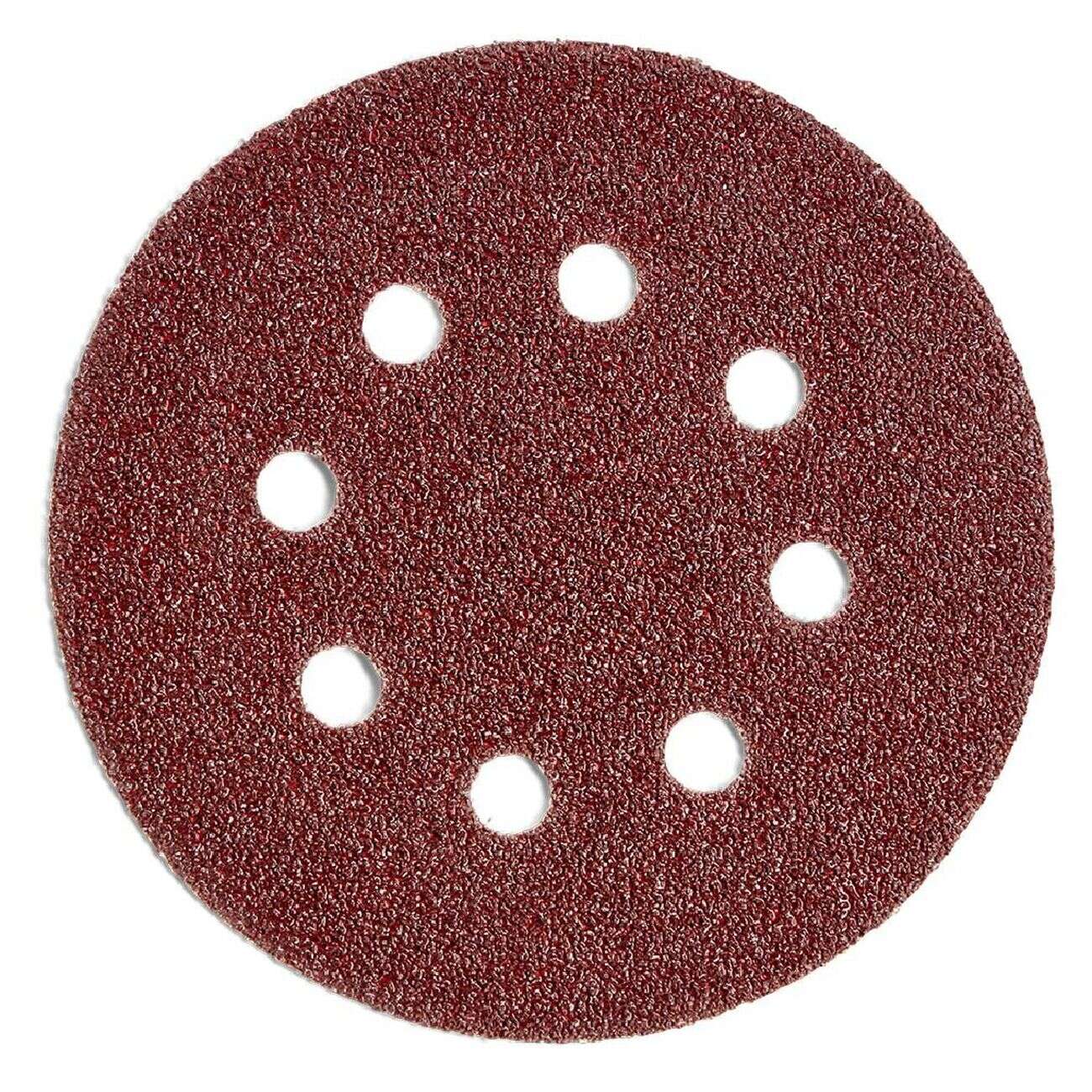 12 disques abrasifs en Corindon pour ponceuses vibrantes - Ø125 mm