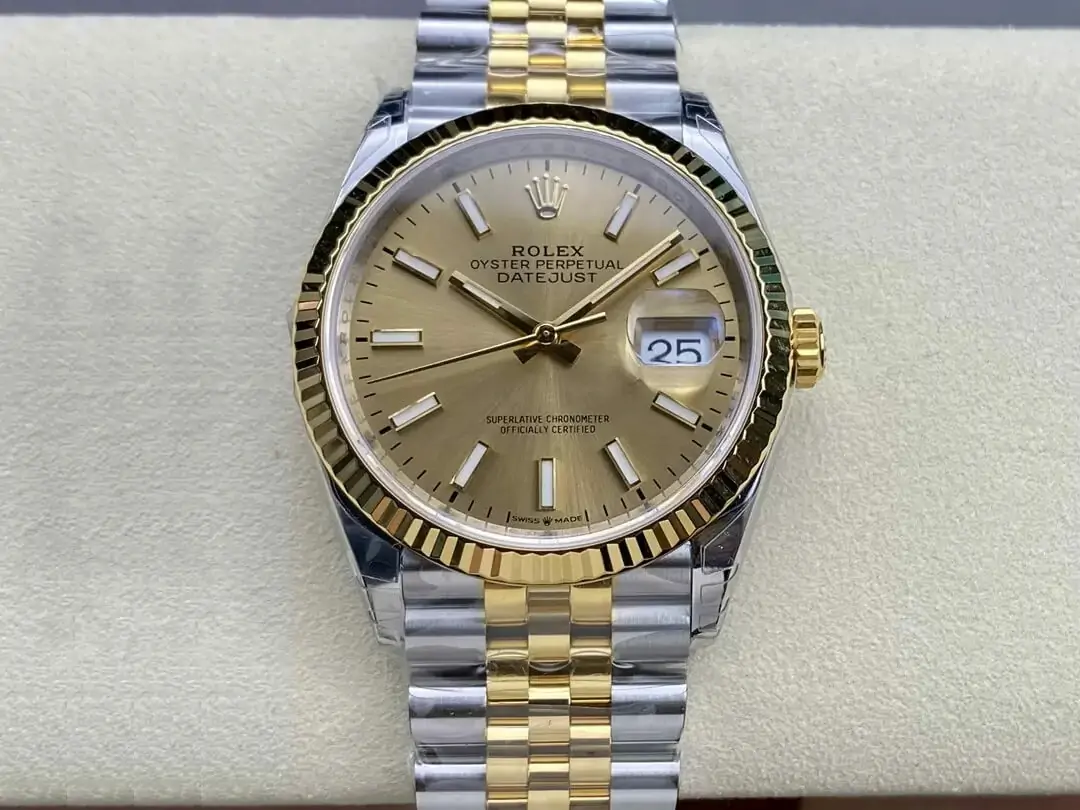 Rolex Datejust M126233-0015 VS Factory Champagne Dial