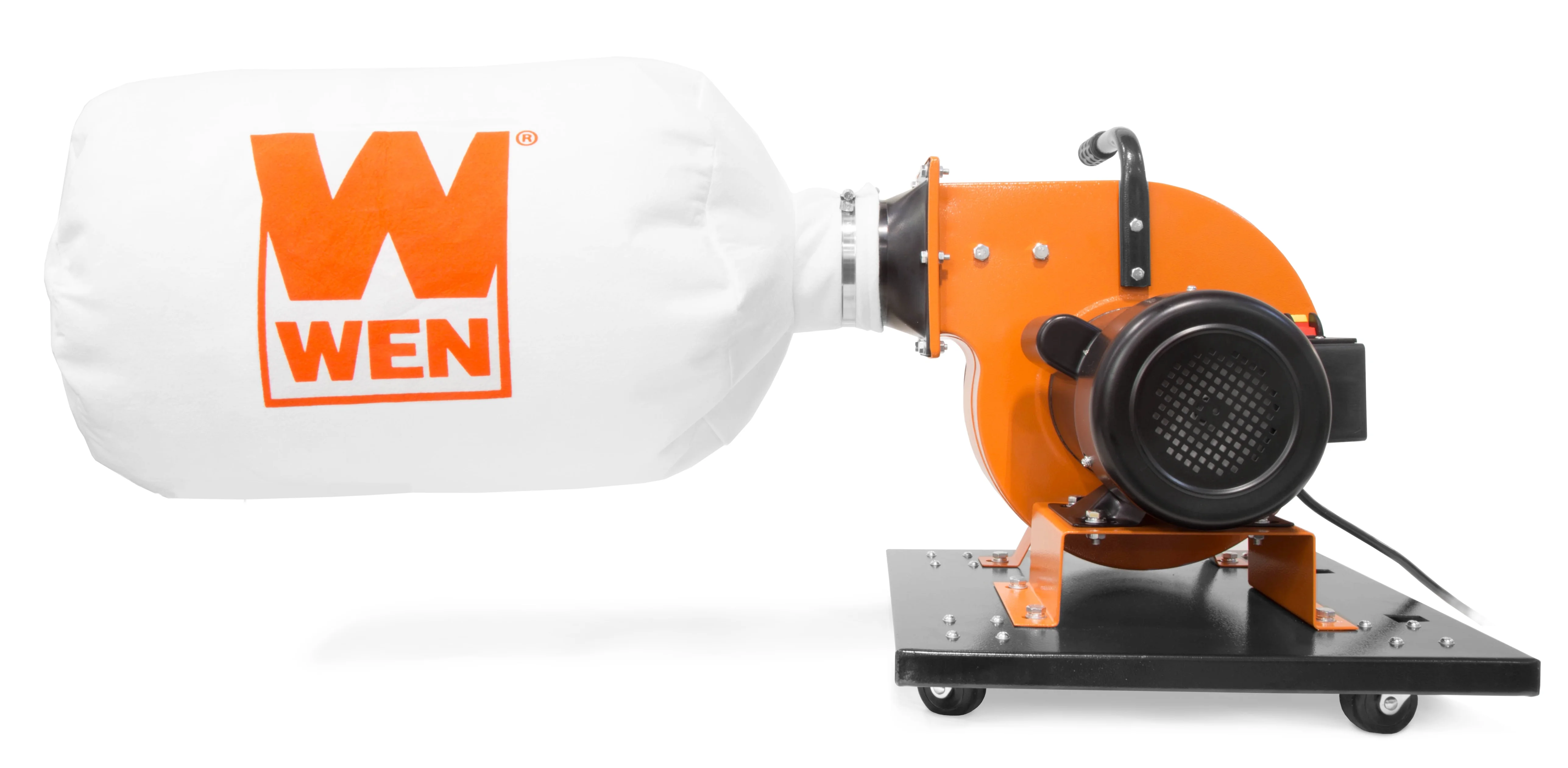 7.4-Amp Rolling Dust Collector with Induction Motor, 15-Gallon Bag and Optional Wall Mount - Image 3