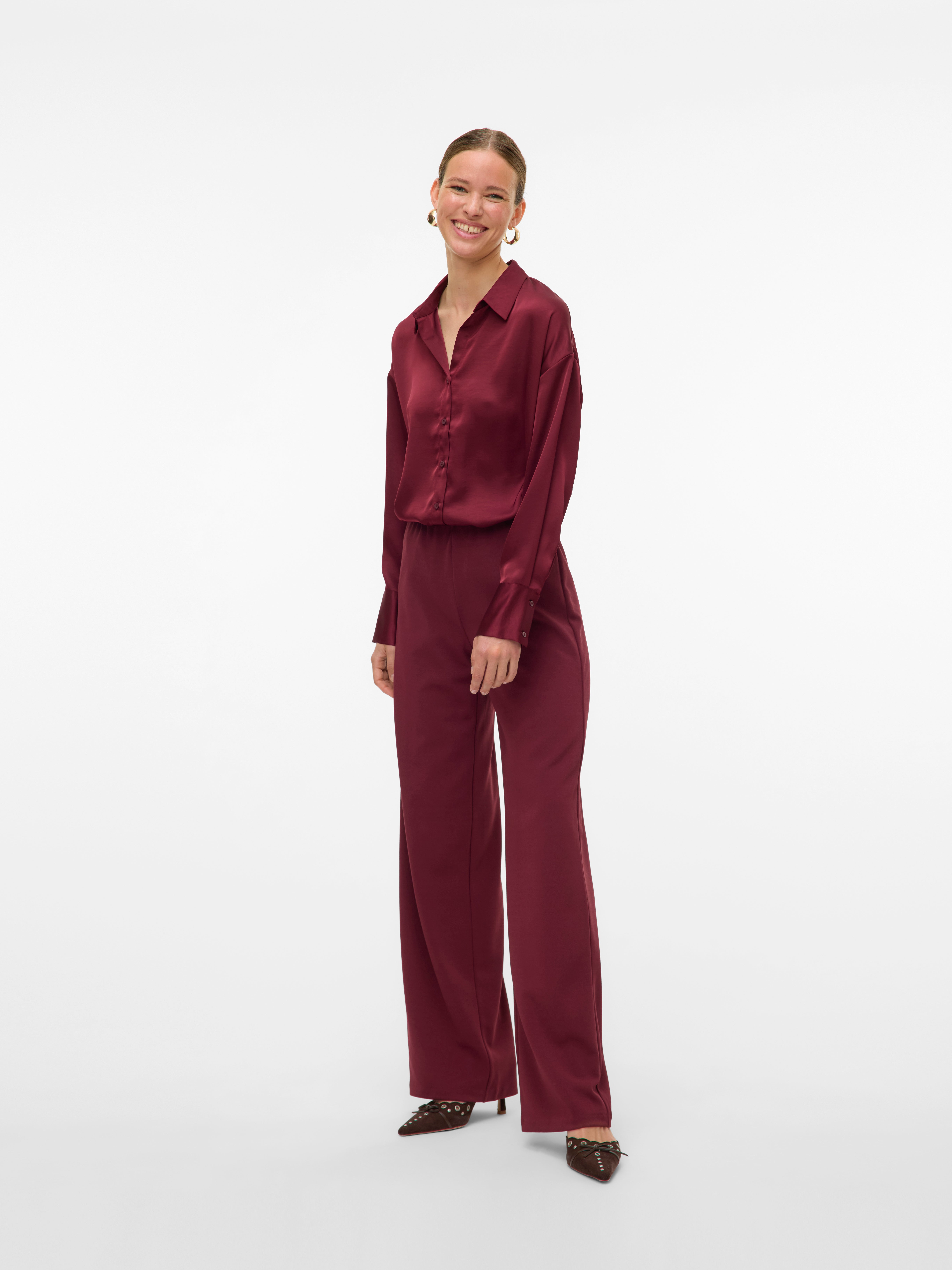 VERO MODA® VMBERLIN Mid waist Trousers