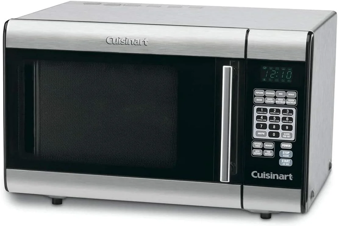Restored Cuisinart CMW - 100 1 - Cubic - Foot Stainless Steel Microwave Oven, Silver (Refurbished)