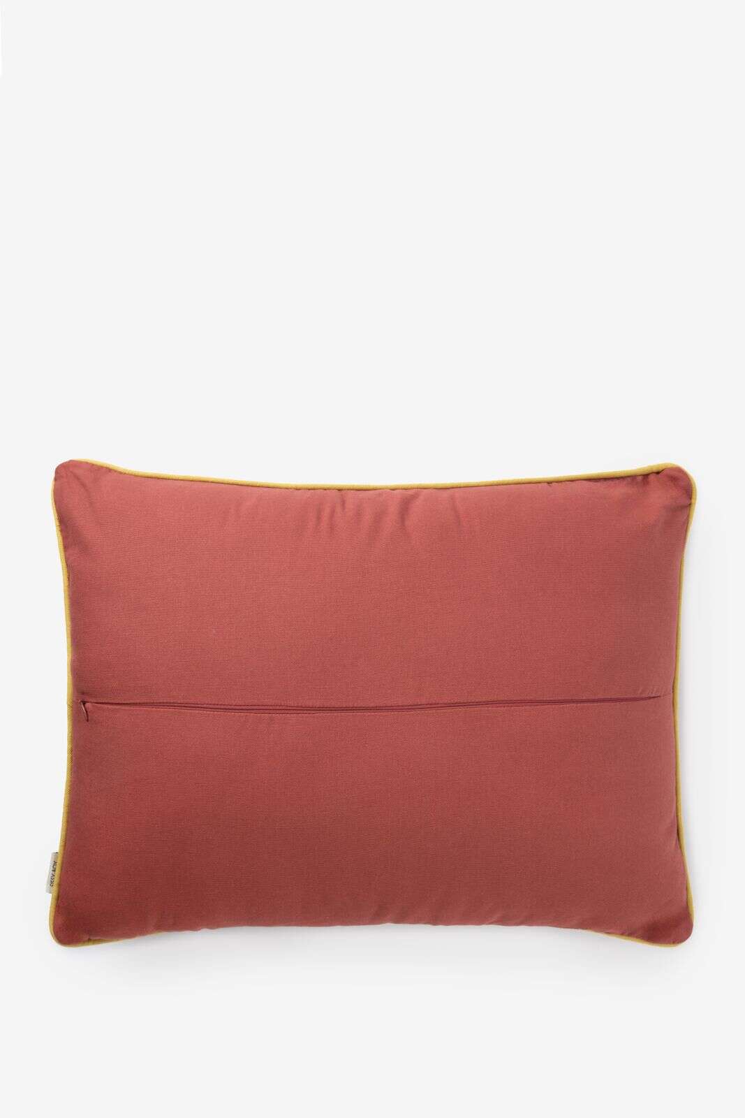 Multicolour kussen met dessin en tekst