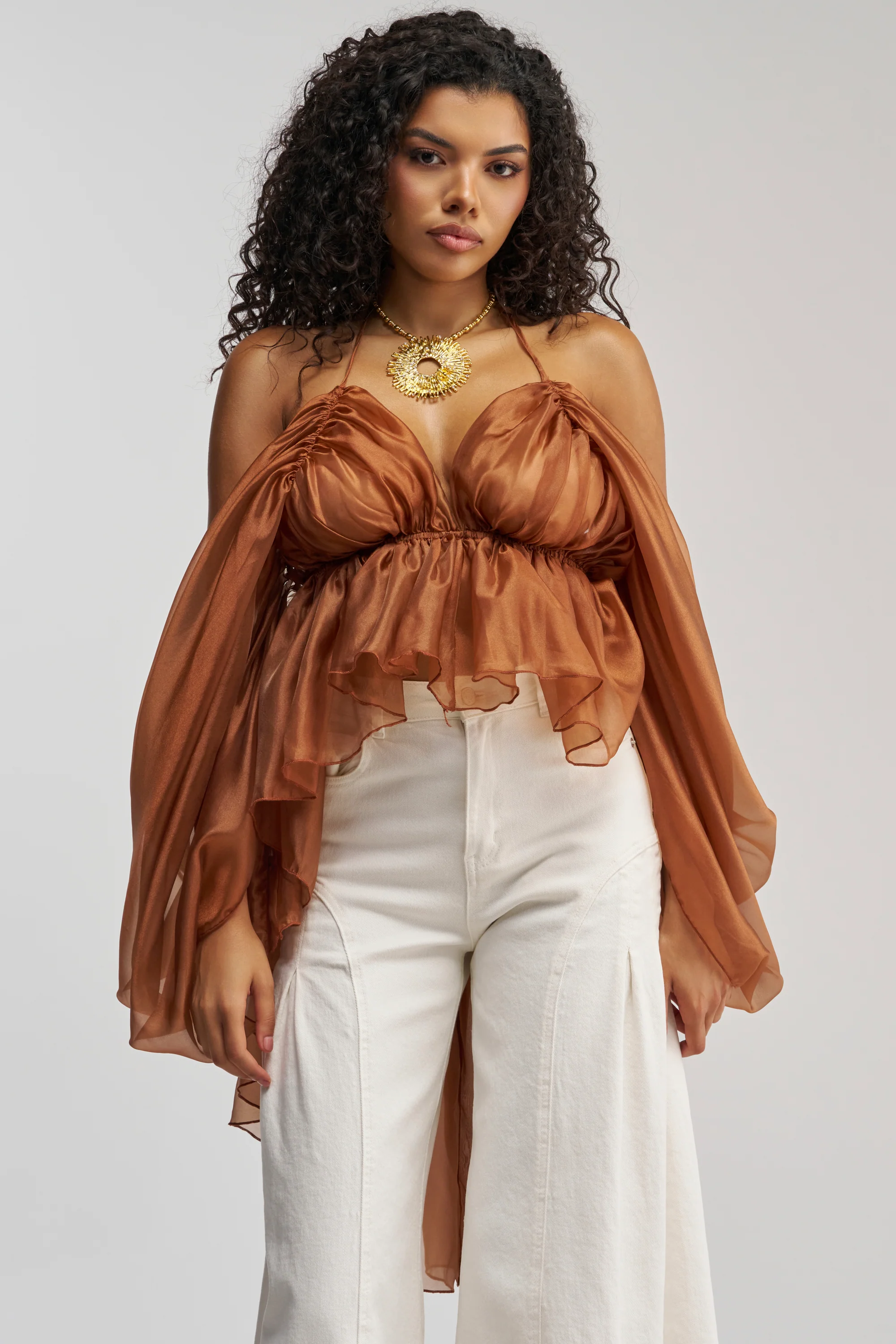 FLY WITH ME CHIFFON BLOUSE - Akira Store