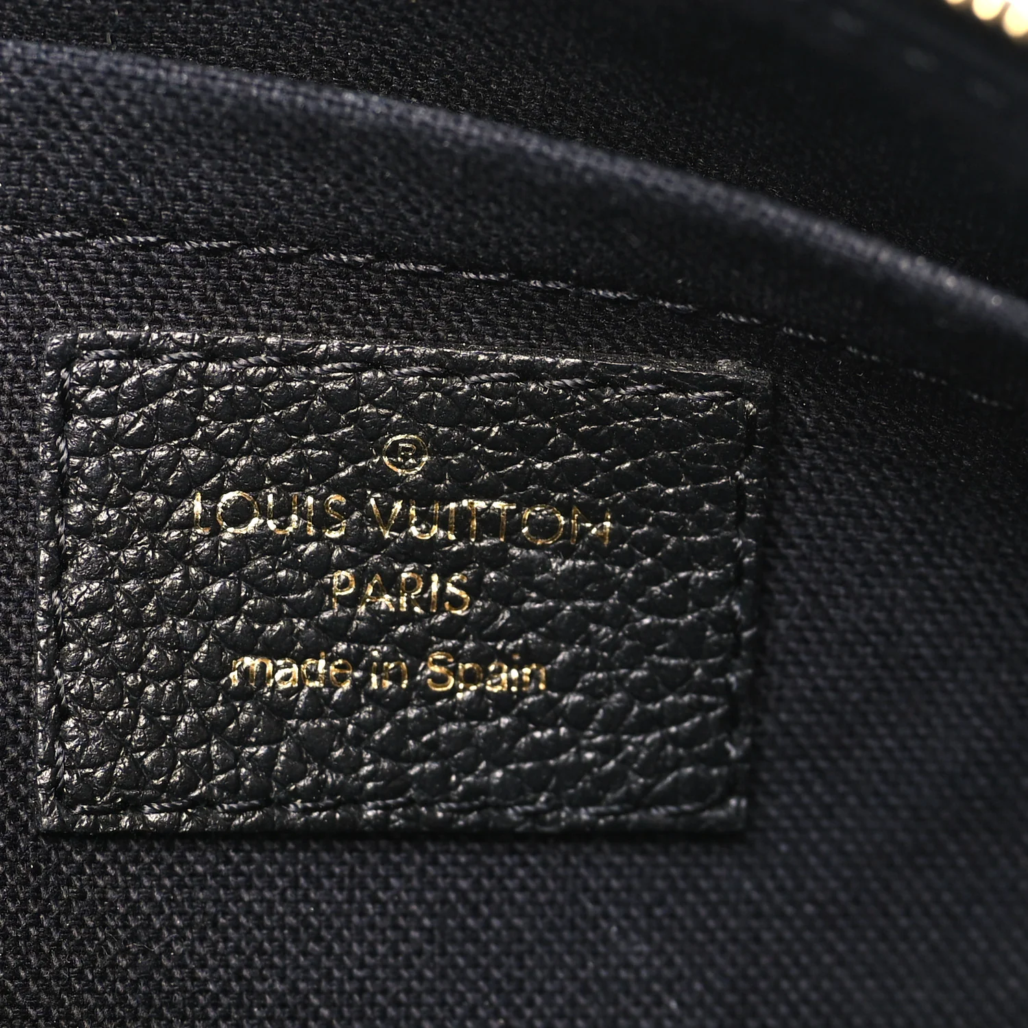 Monogram Pallas Clutch Black