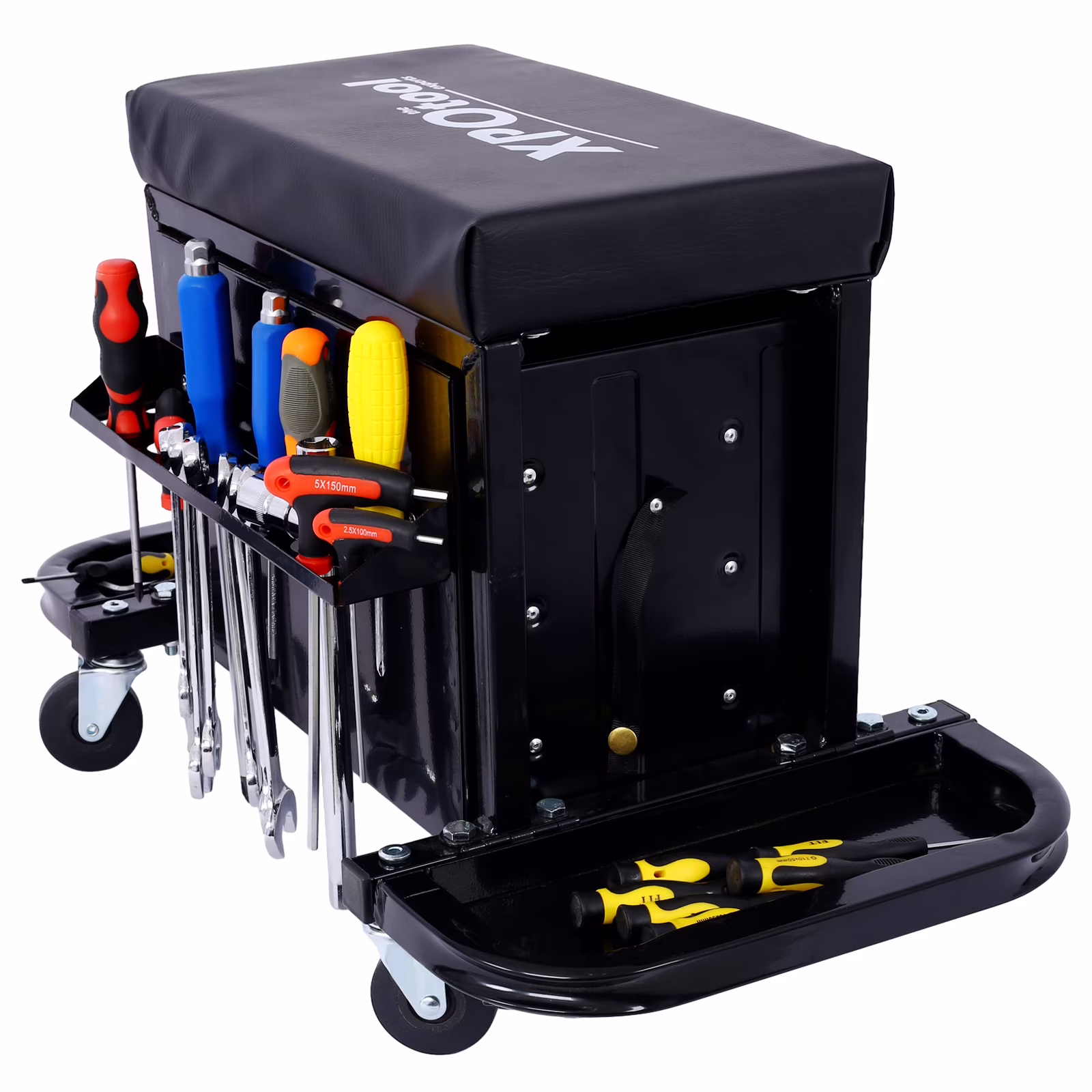 UBesGoo 350-Pound Capacity Garage Glider Rolling Tool Chest Seat