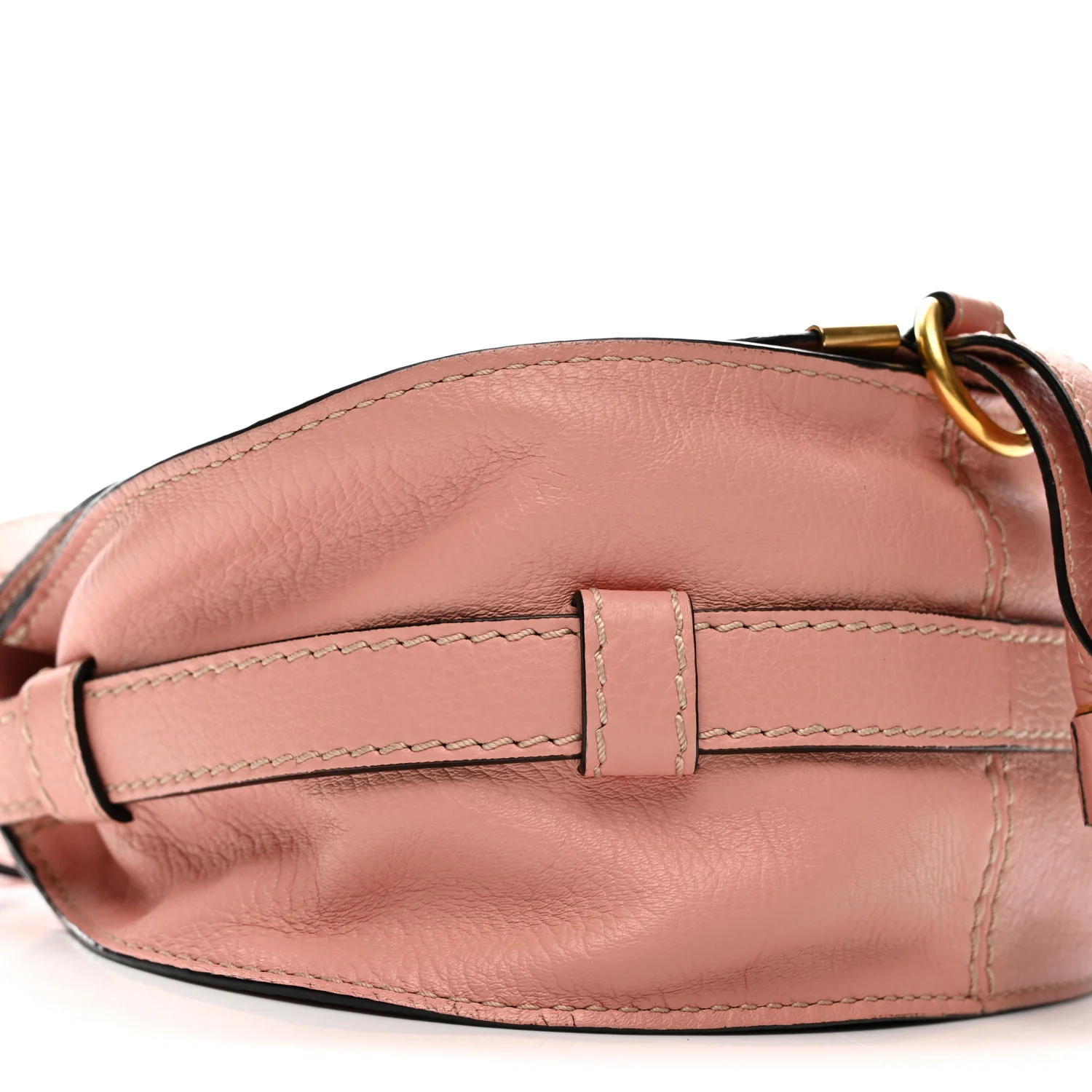 Calfskin Small Marcie Round Crossbody Bag Anemone