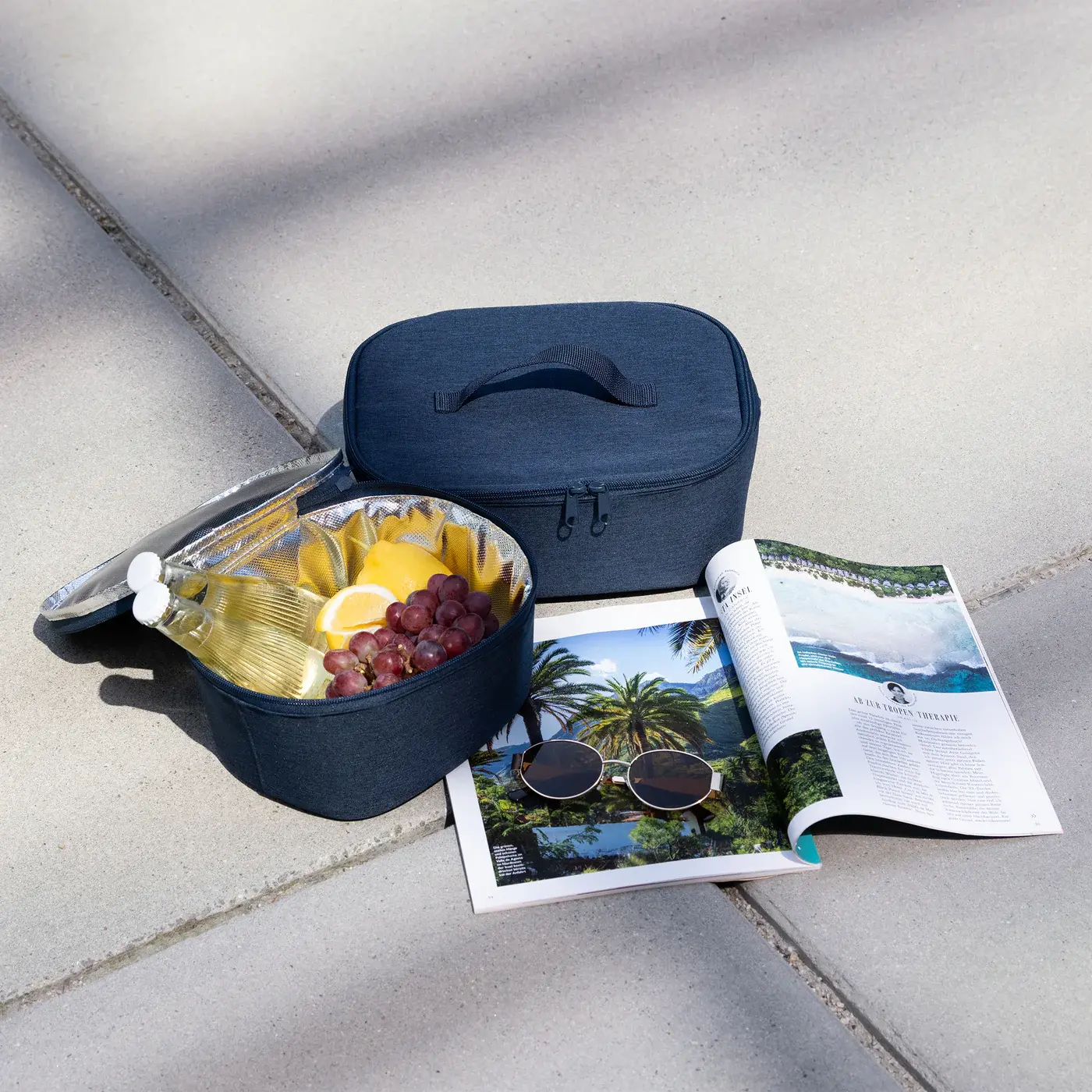 coolerbag S pocket twist navy