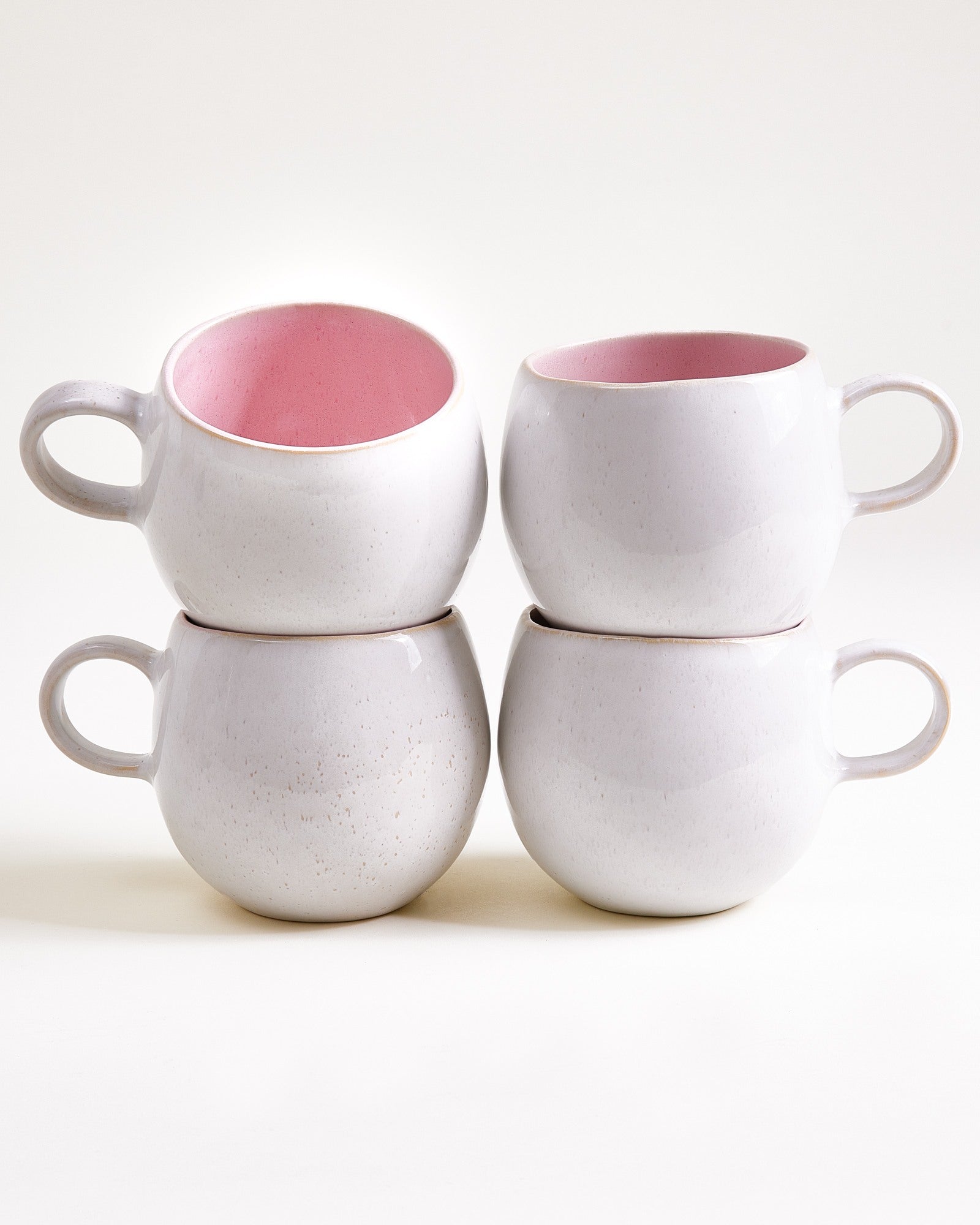 AREIA - LARGE MUG ROSÉ SET OF 4