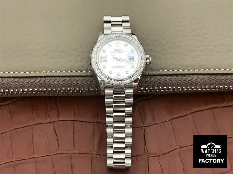 Rolex Lady Datejust 279136RBR 28mm Silver Dial