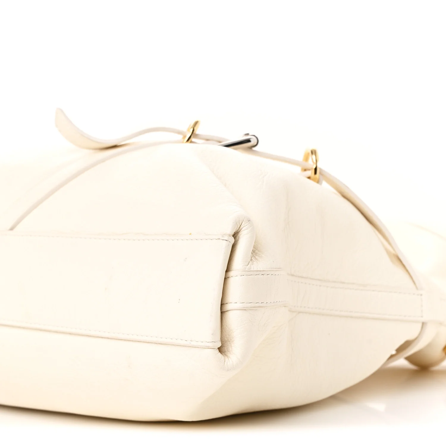 Calfskin Medium Voyou Bag Ivory