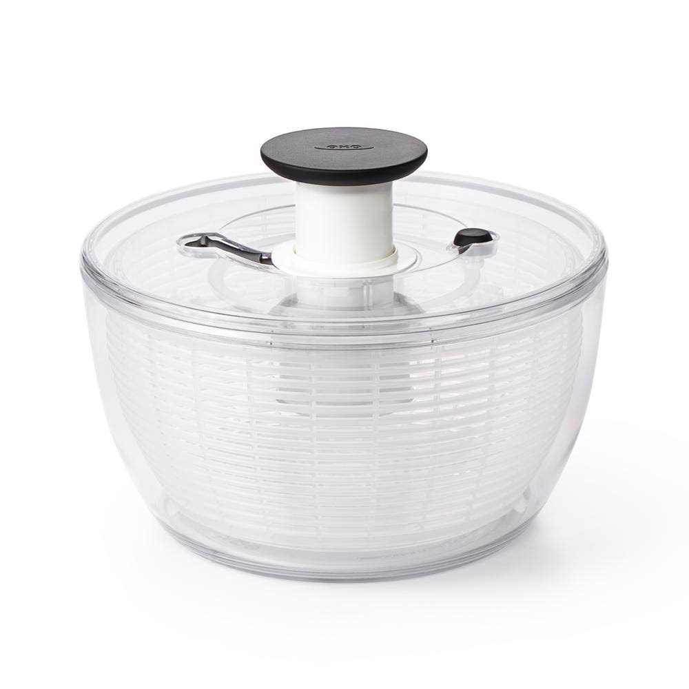 OXO Good Grips Salad Spinner, Clear - 6.22 qt bowl