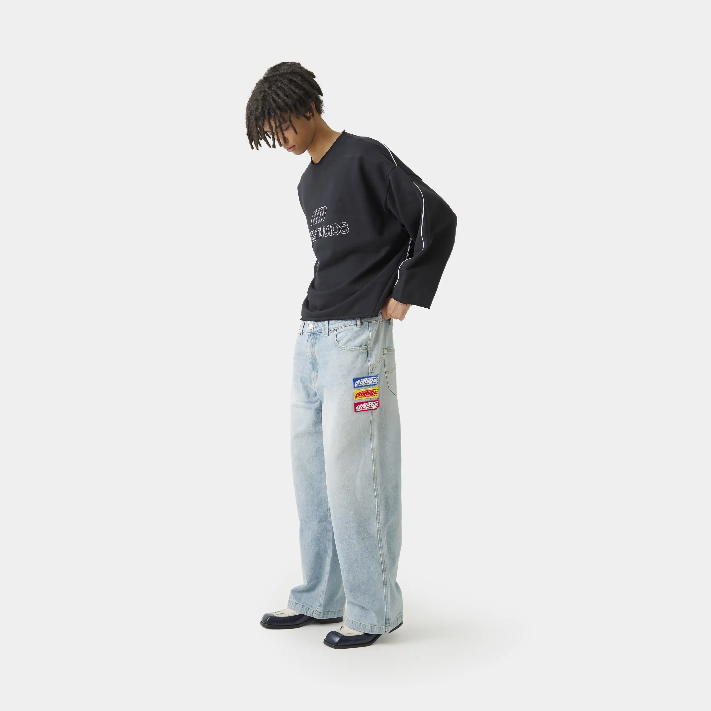AFK Black Crewneck