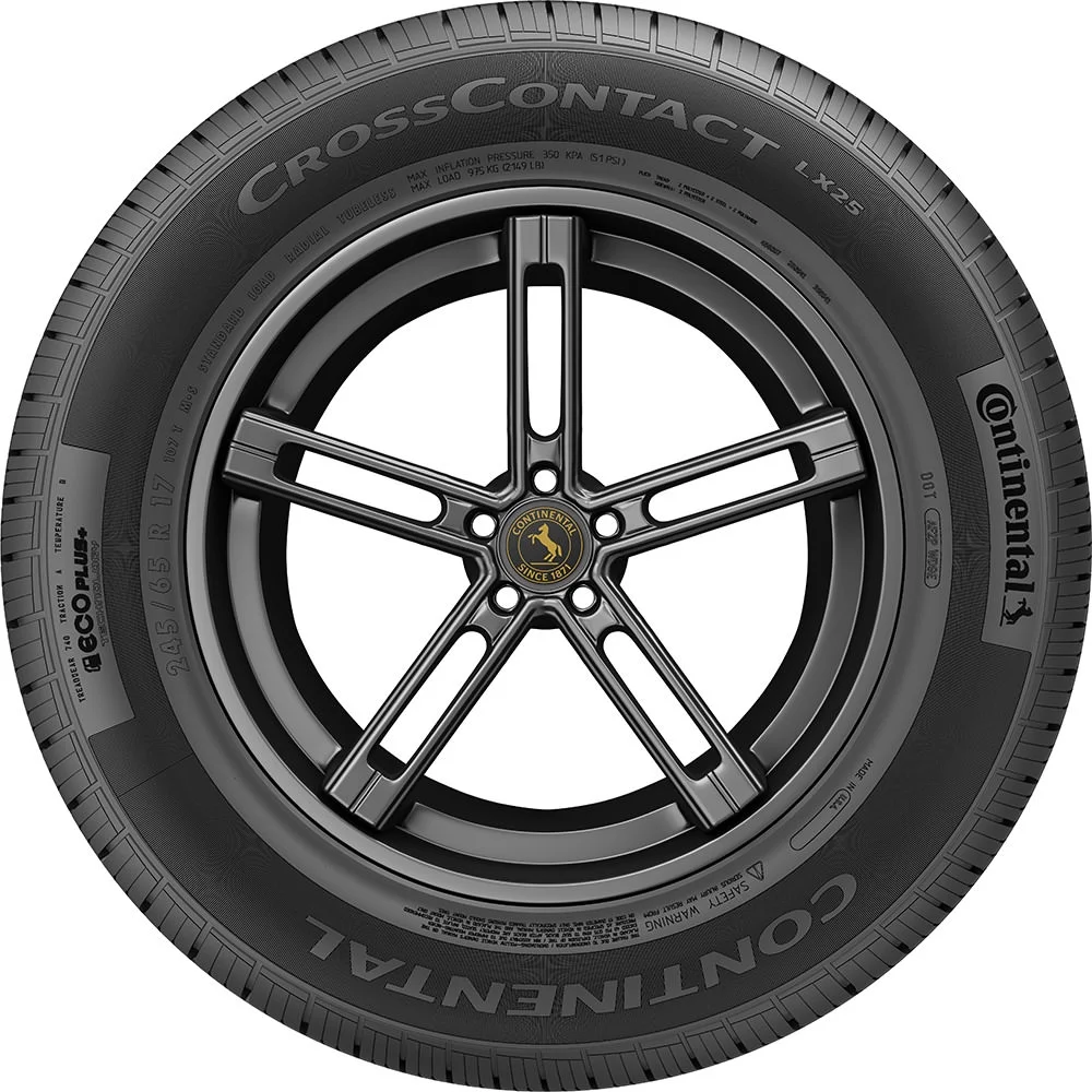 Set of 4 Continental Cross Contact LX25 235/55R17 99H Tires 2355517 235 55 17