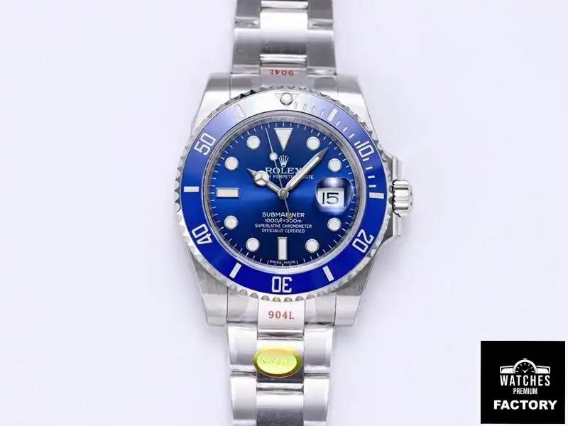 Rolex Submariner 116619LB-97209 Noob Factory V10 Blue Dial
