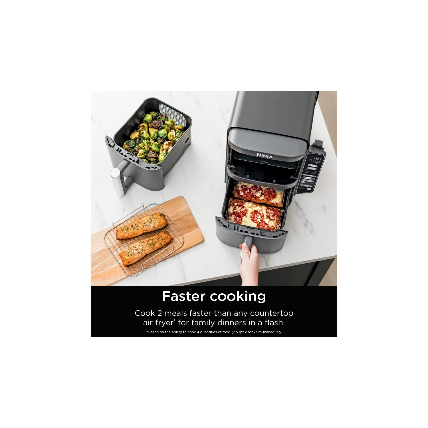 Ninja Doublestack XL Smart 2 - Basket Air Fryer