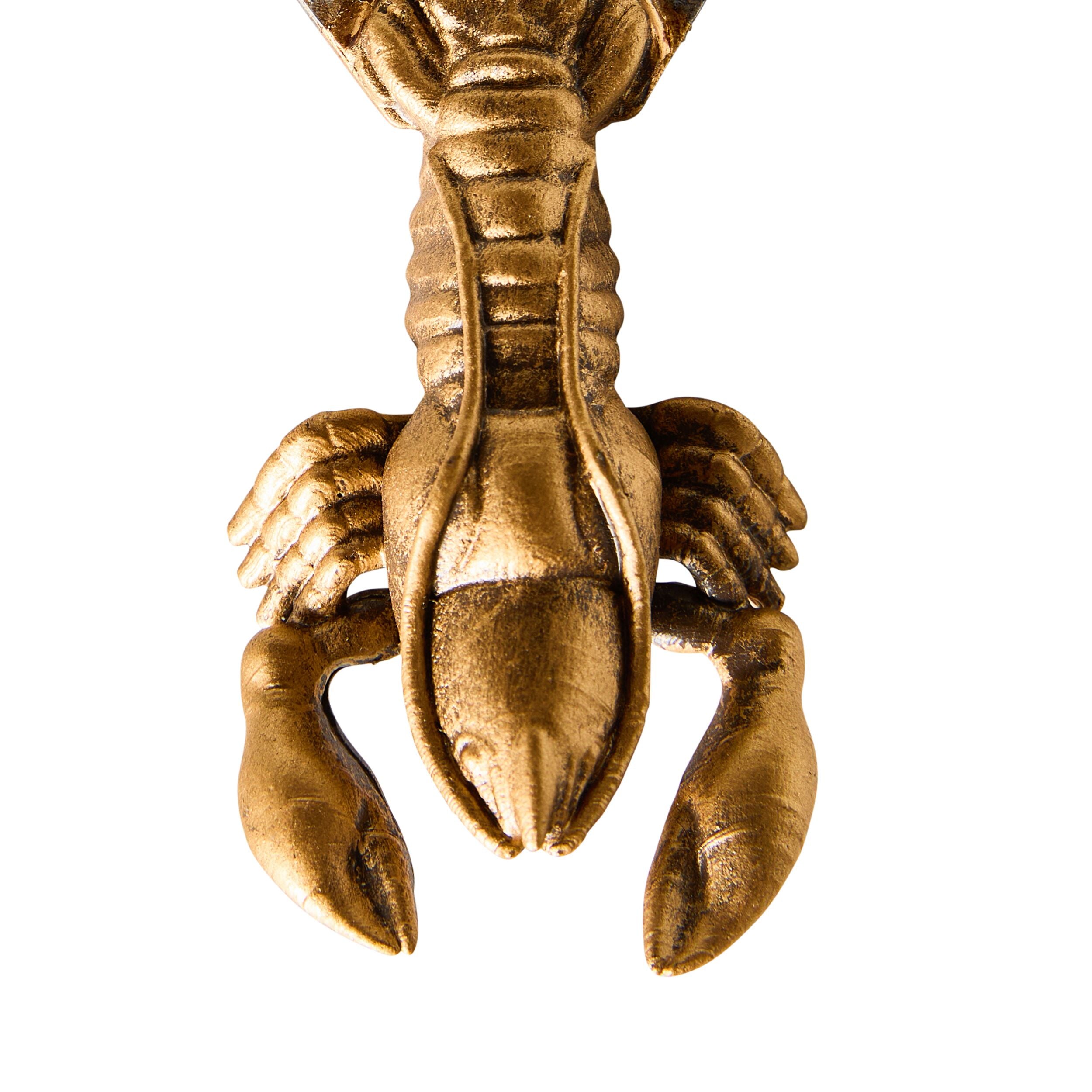 Brass Lobster Bottle Opener