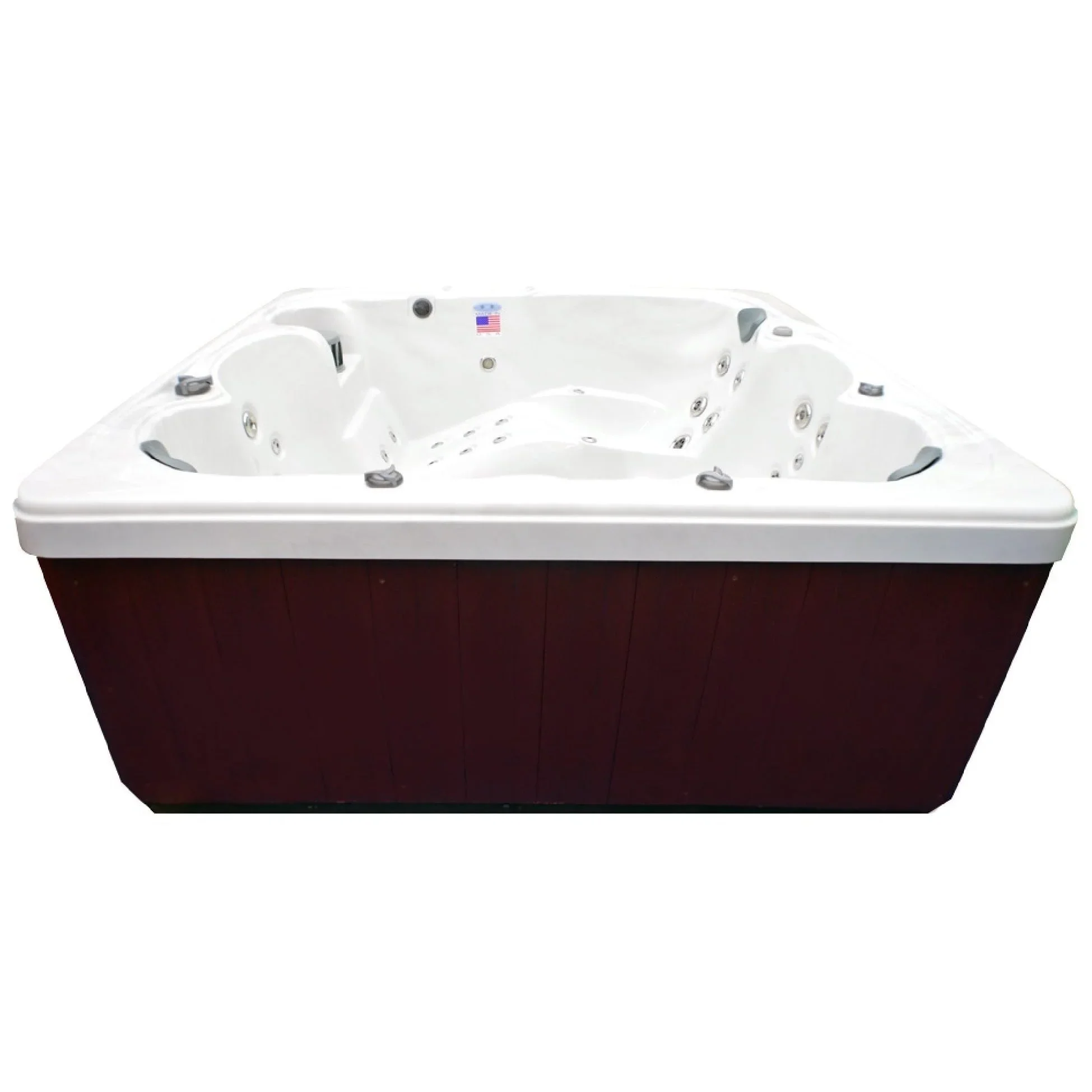 Home and Garden  6-person 71-jet Spa with MP3 Auxiliary Output and Ozone Included.