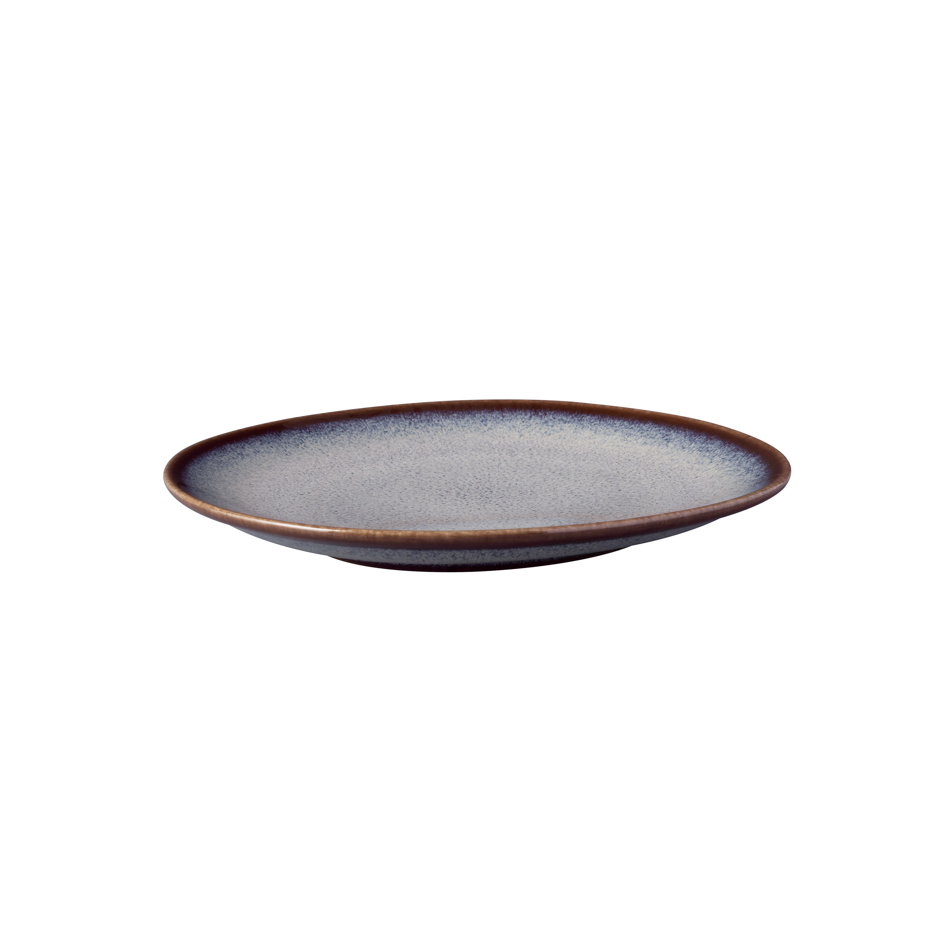 Lave Appetizer/ Bread Plate - Beige, 7'' x 6.7'', stoneware