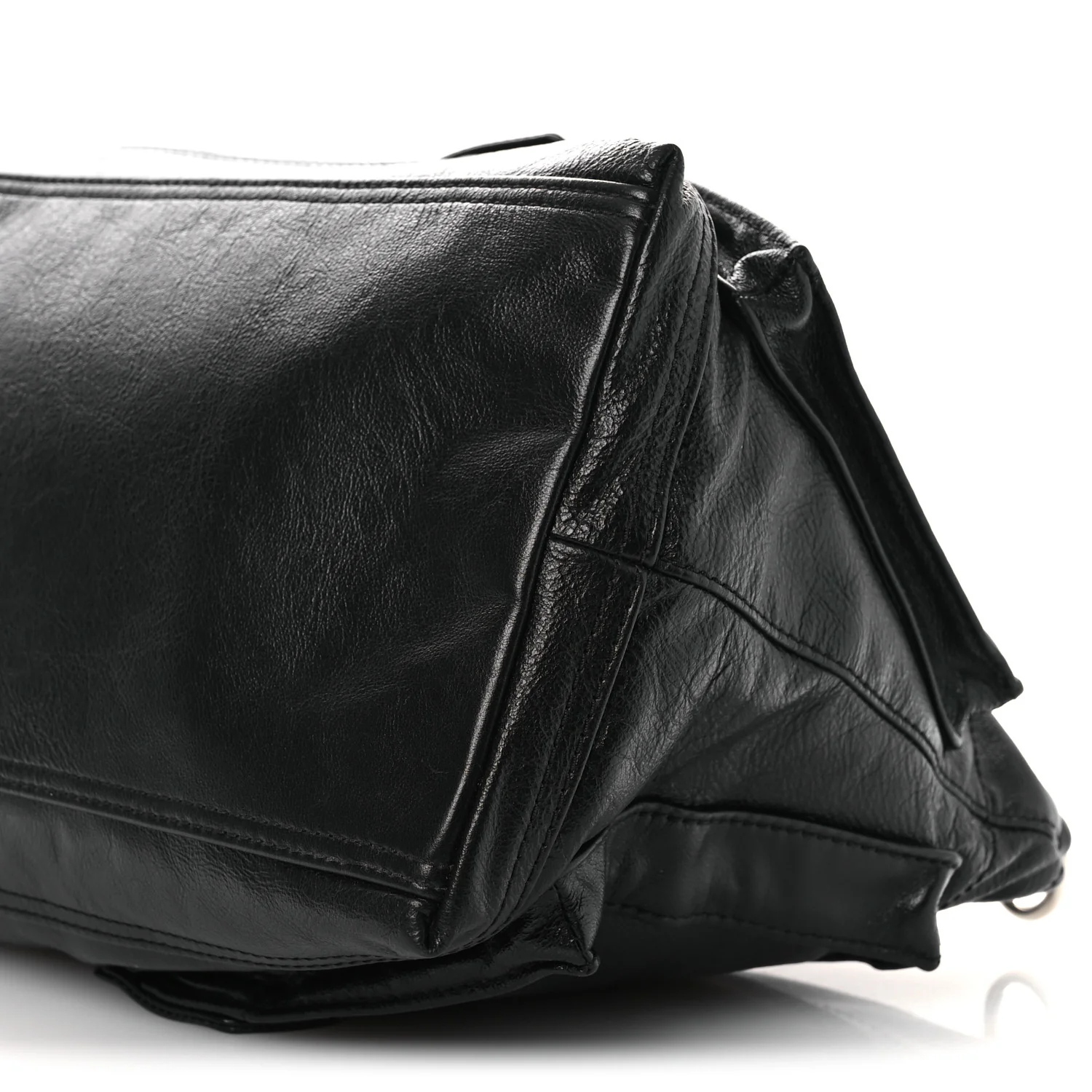 Goatskin The Large Cargo Bag Black