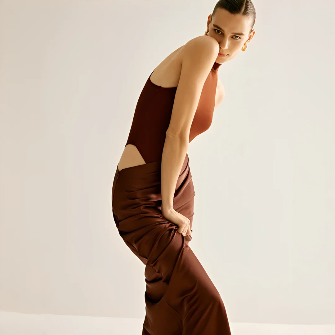Shyanne - Robe Maxi Slim Tendance