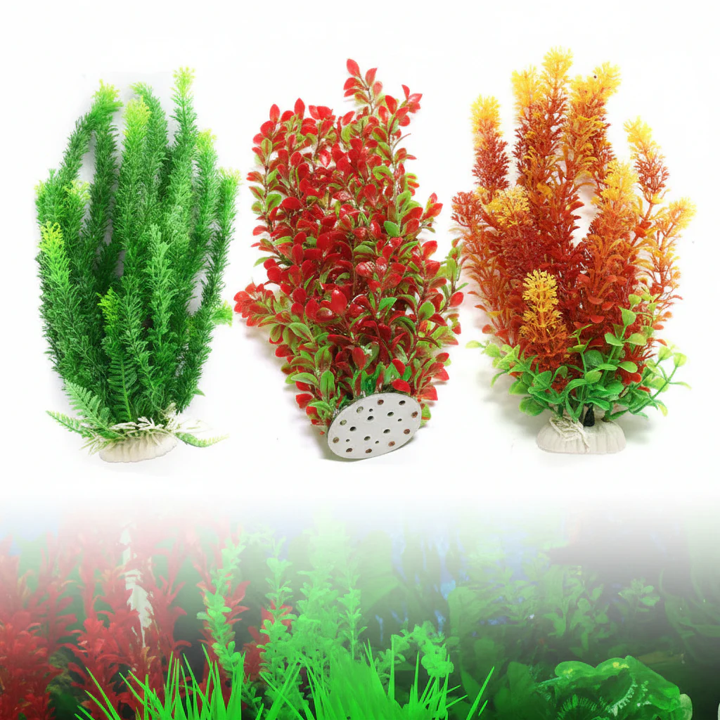 Aquarium Fish Tank Artificial Plant Ornament Simulation Aquatic Decoration