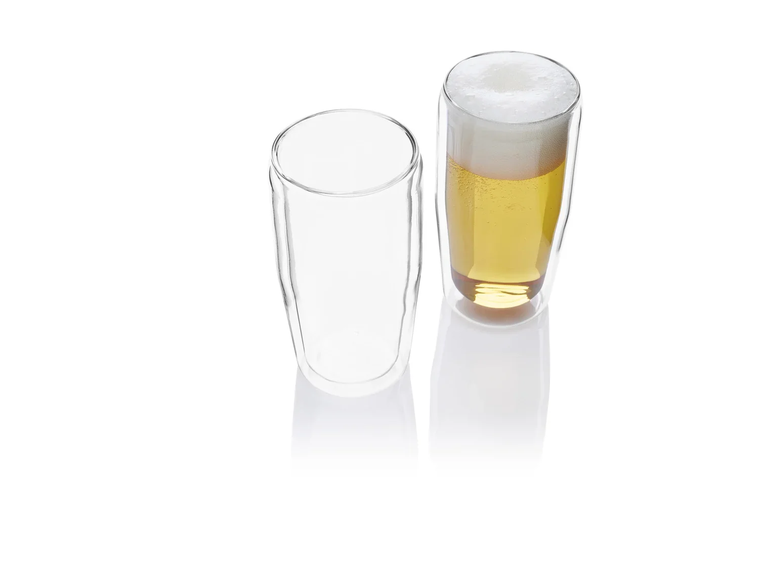 ERNESTO Lot de 2 verres  double paroi
