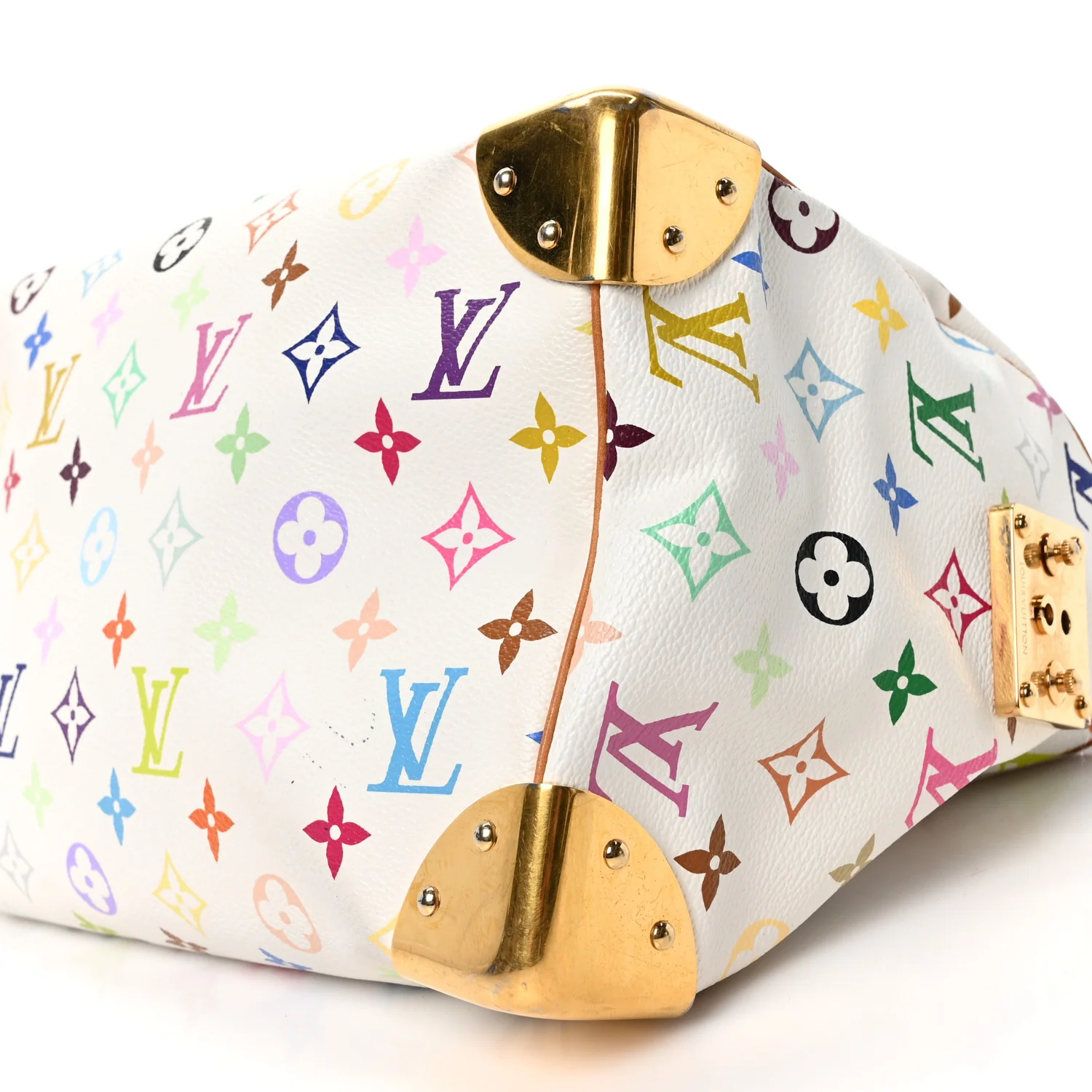 Monogram Multicolor Speedy 30 White