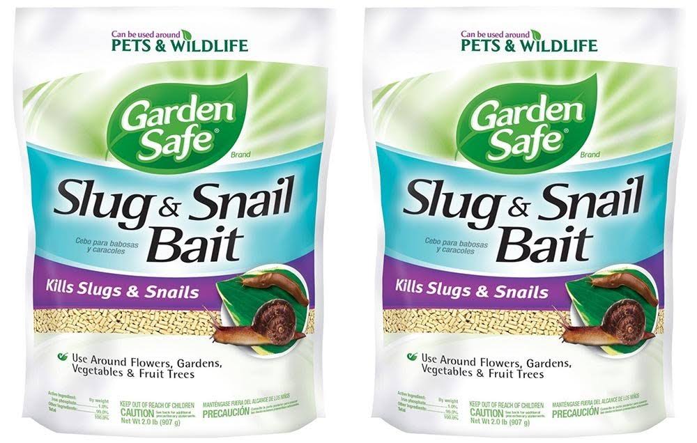 Garden Safe Slug & Snail aCUGZ Bait Hg-4536, 2 lb 2 Pack