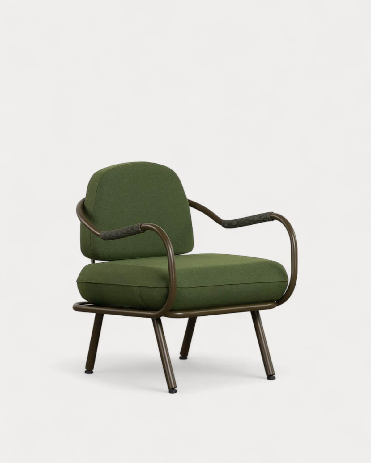 Xoan - Sillón de Jardín de Metal y Tela Xoan