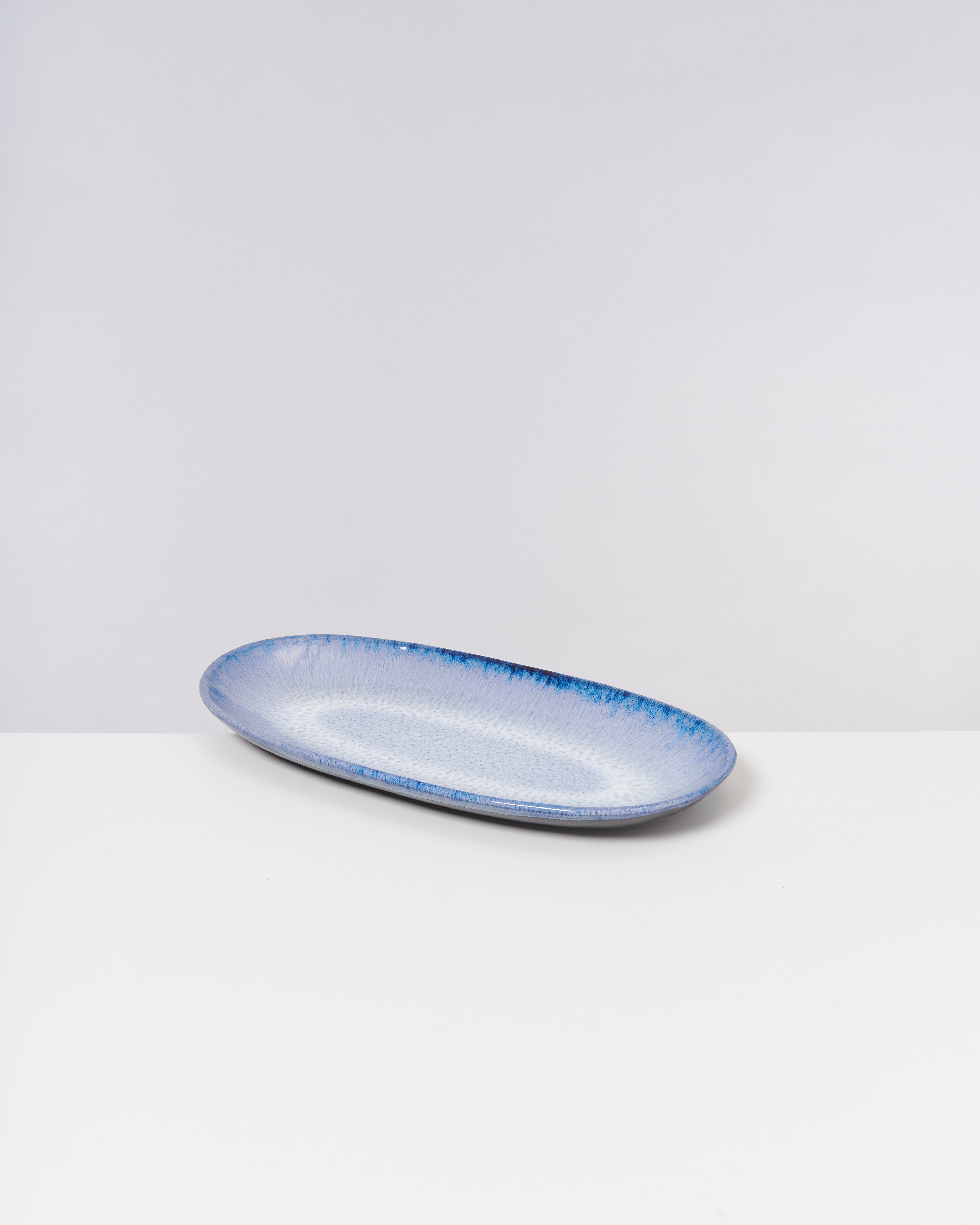 MELIDES - SERVING PLATTER L WHITEWATER