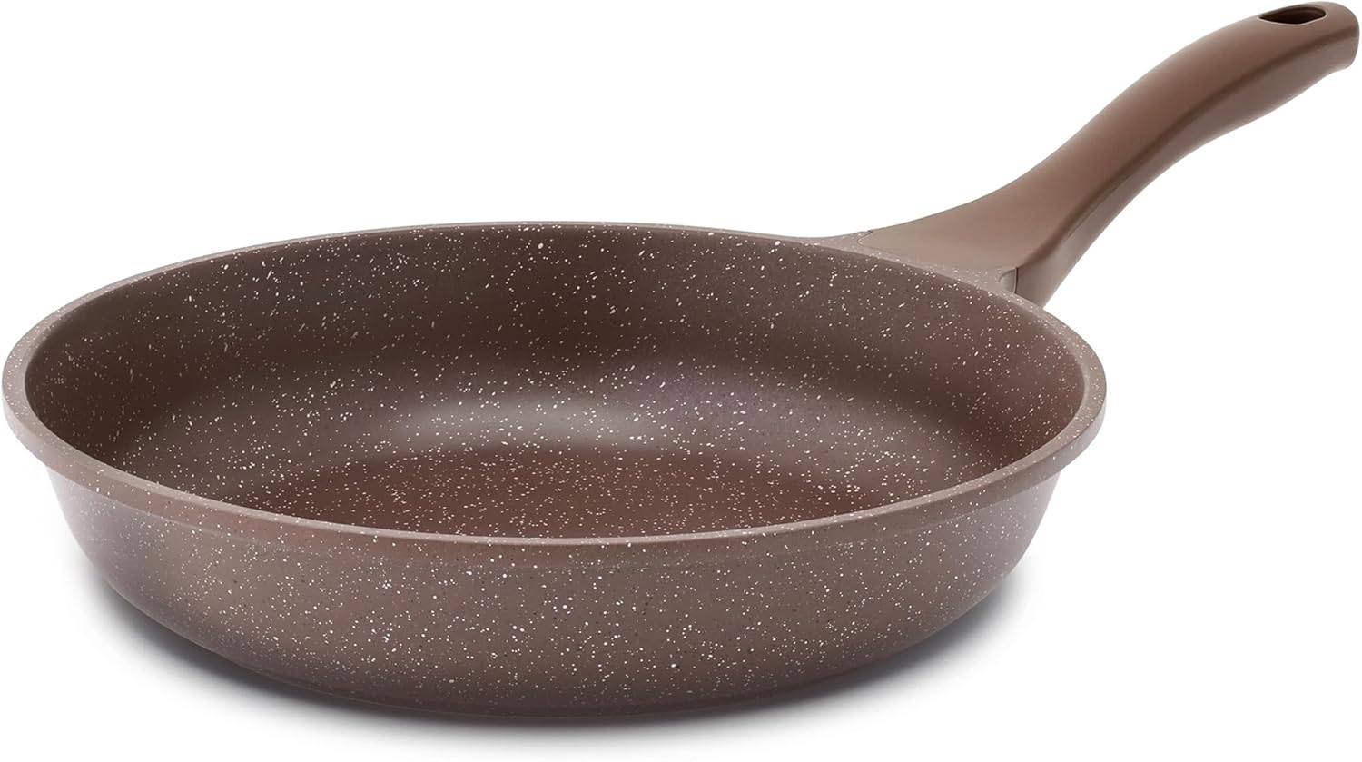 SENSARTE Nonstick Ceramic Frying Pan Skillet, 8 Inch Omelet Pan, Healthy Non Toxic Chef Pan, Induction Compatible Egg Pan with Heat Resistant Handle, PFAS-Free, White