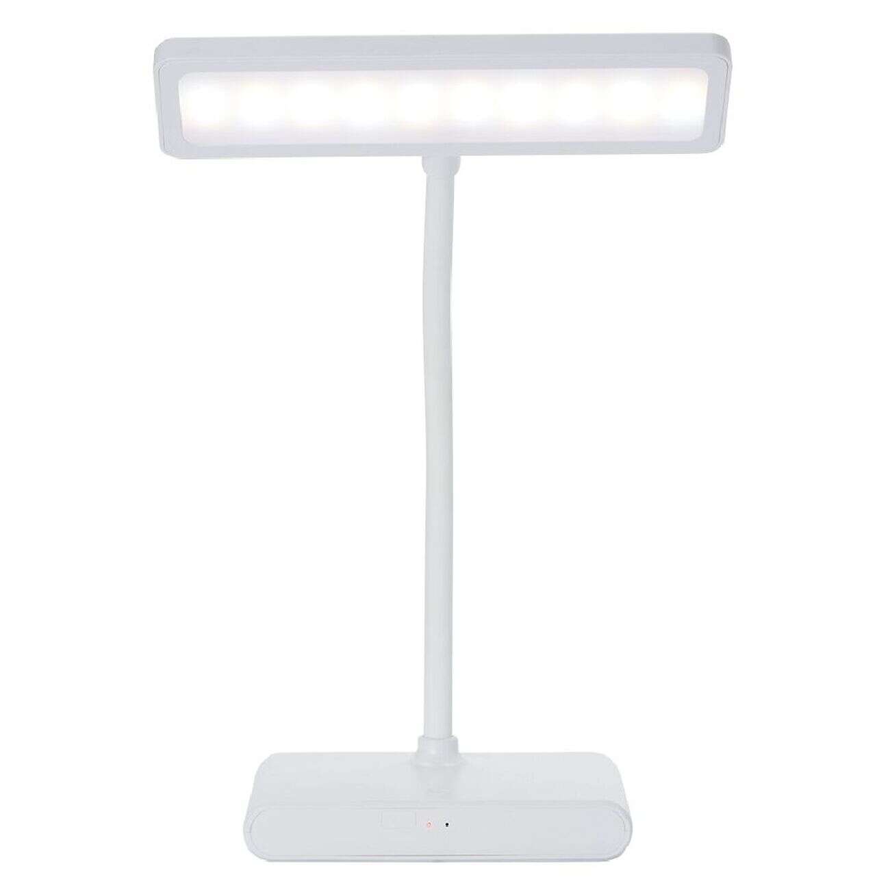Lampe de bureau blanche