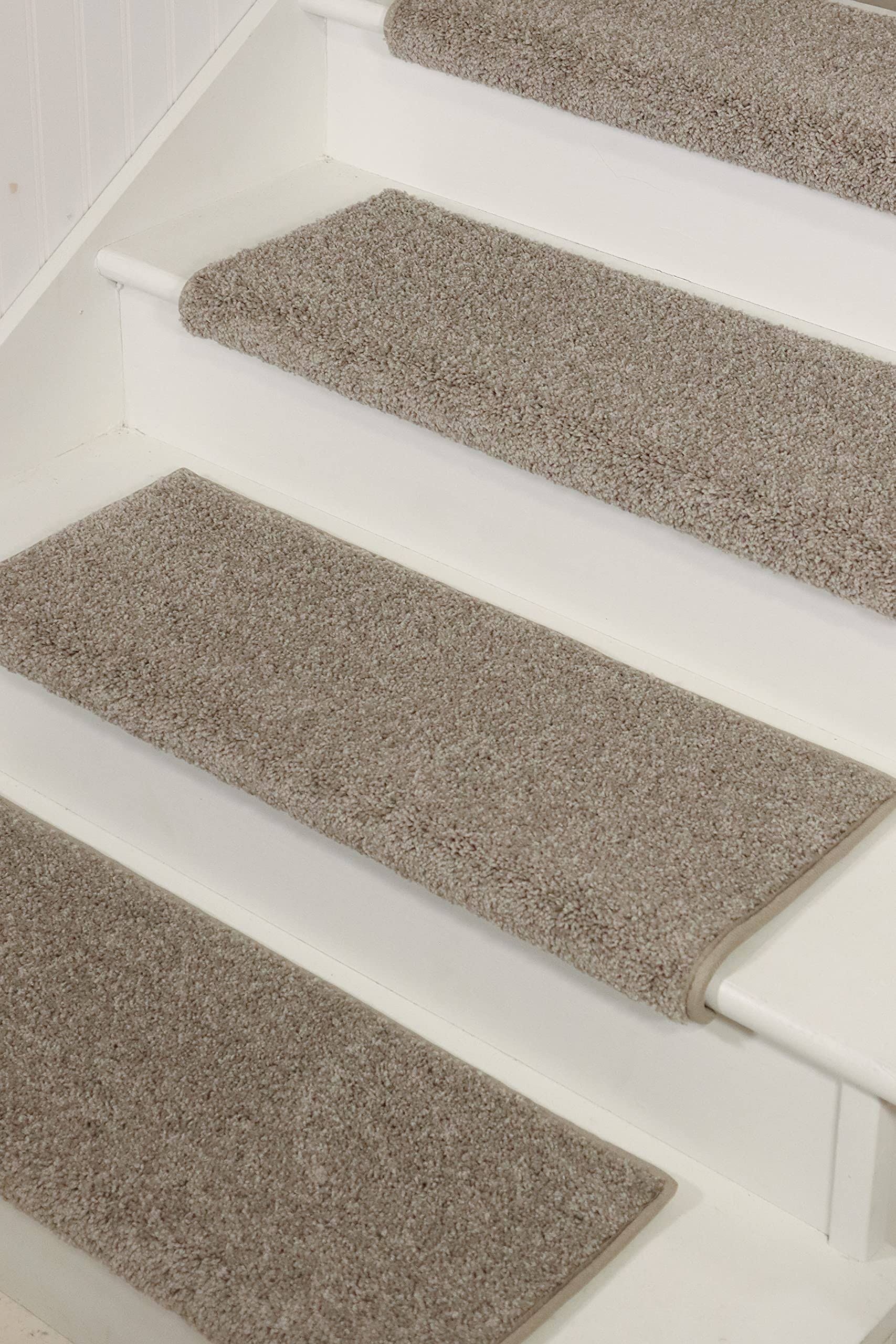 Oak Valley Designs Carpet Stair Treads - Style: Stoney Brook 27 inch Wide, Castle