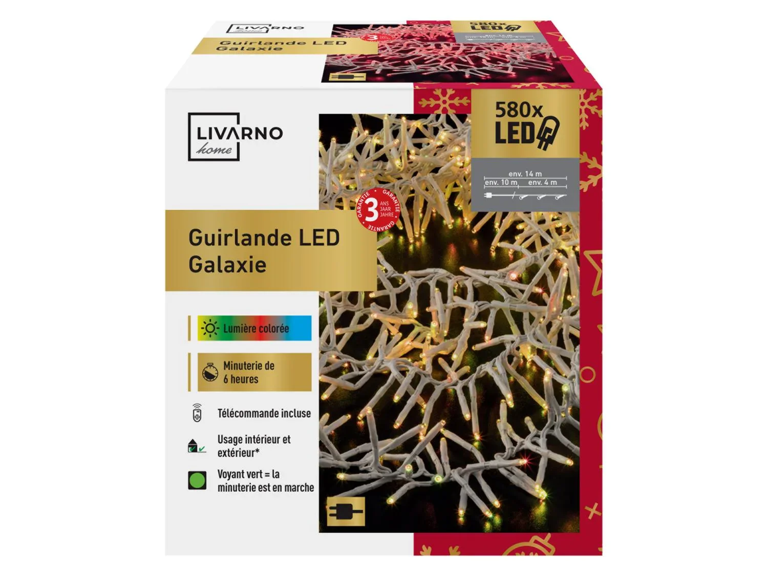 LIVARNO home Guirlande LED Galaxie