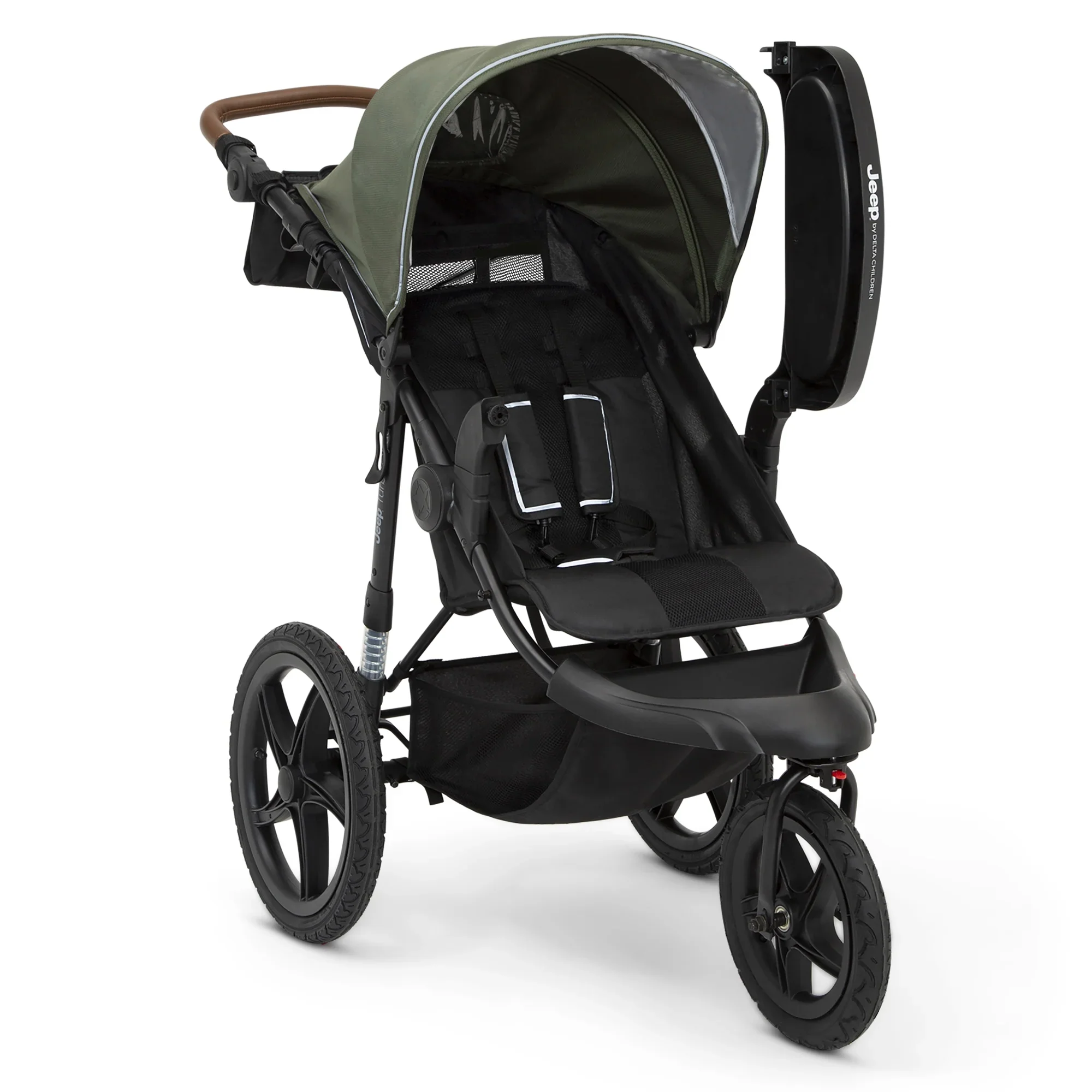 Jeep TurboGlyde Jogging Stroller by Delta Children, Black