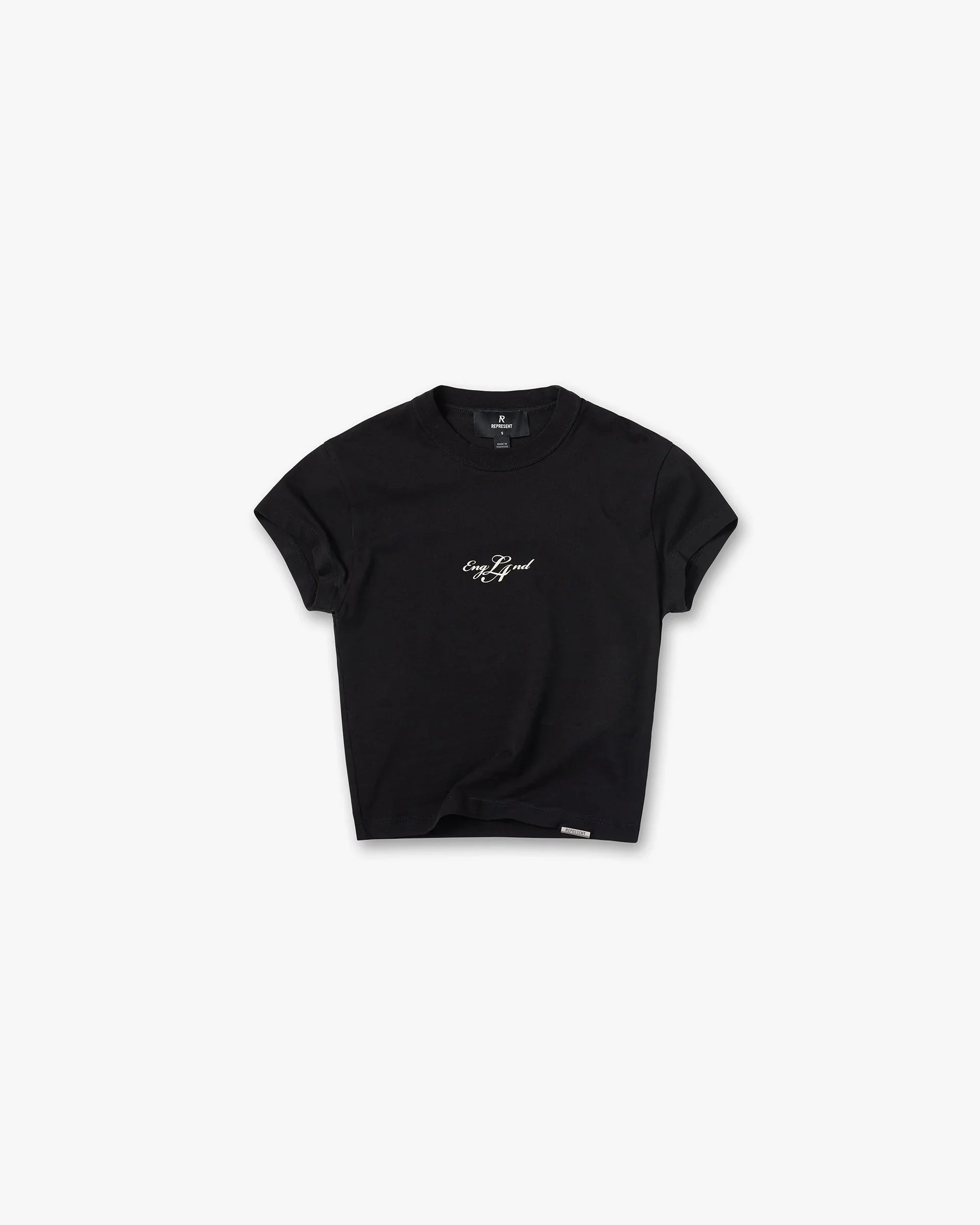 EngLAnd Baby Tee - Jet Black