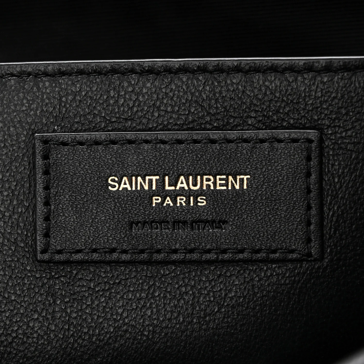 Lambskin Matelasse Monogram Large Jamie 4.3 Black