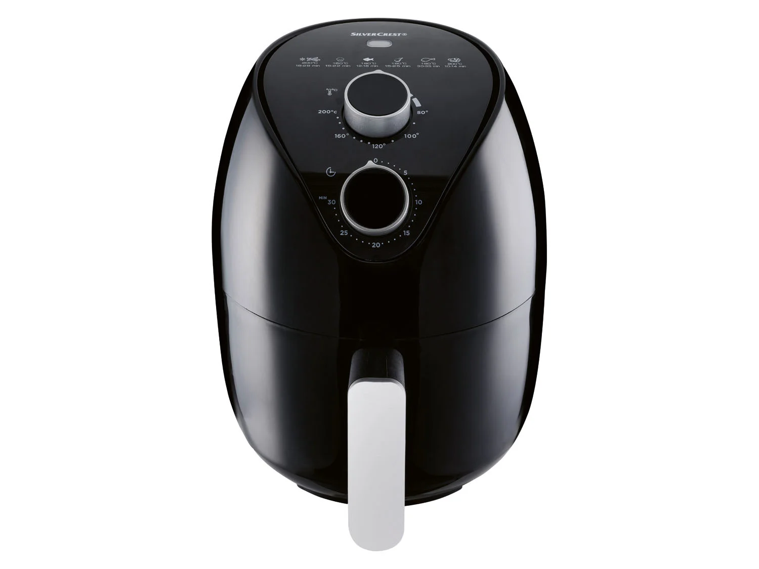 SILVERCREST KITCHEN TOOLS hot air fryer SHLF 1000 A1, 1000 W, with timer
