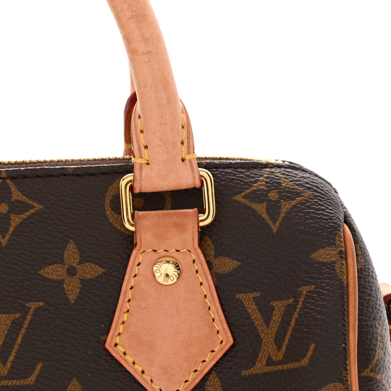 Monogram Speedy Bandouliere 20 Pink Orange