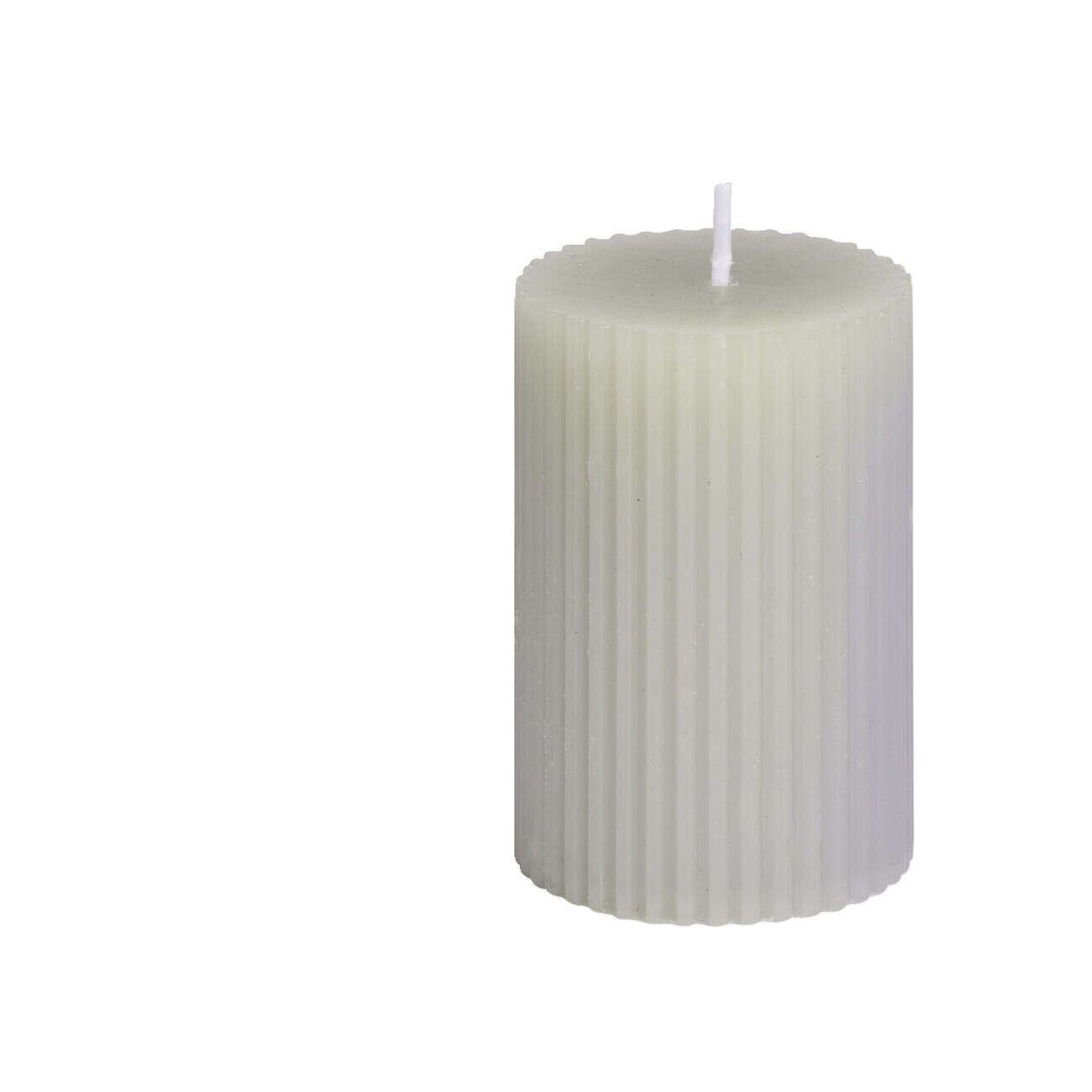 Bougie cylindrique Ø5xH7,5cm - 3 coloris