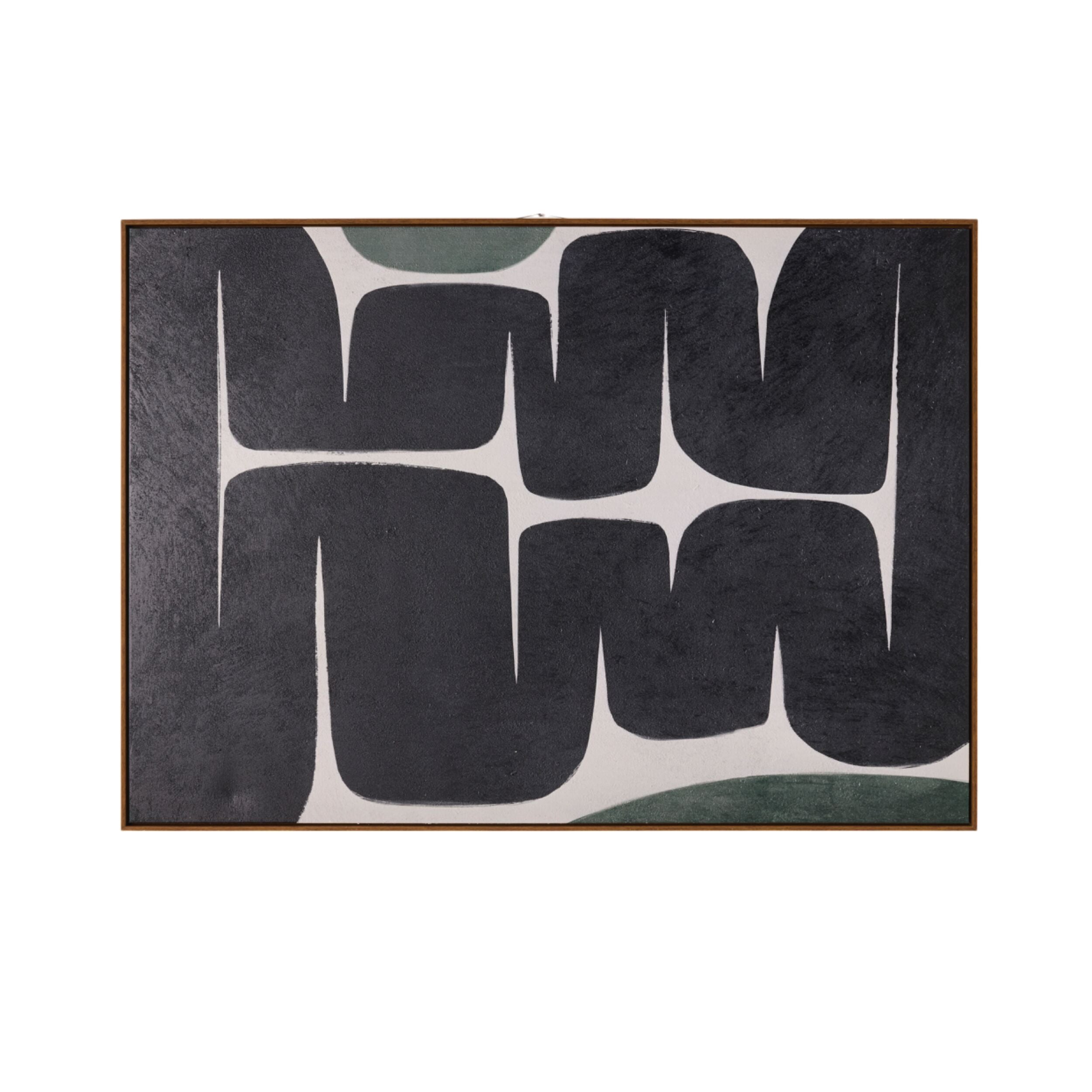 Narrow View Framed Canvas Print 140x100cm