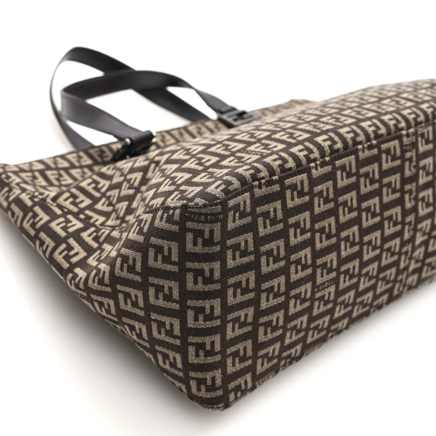 Zucchino Vitello Roll Tote Tobacco