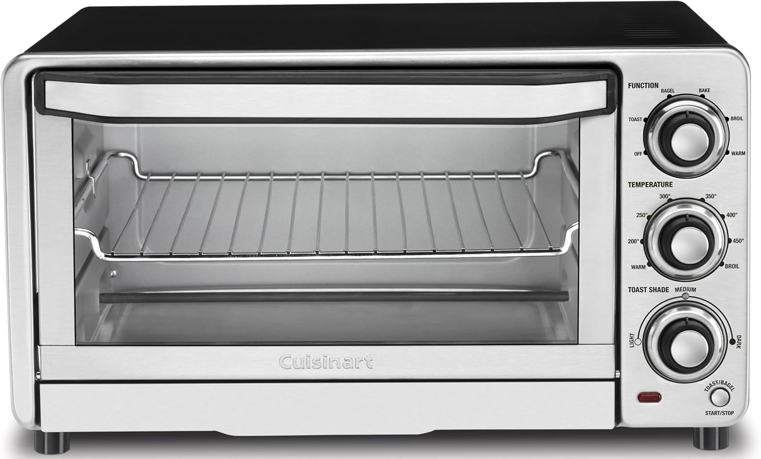 Cuisinart Toaster Oven Broiler, 1800W Countertop Design, 0.5 cu ft