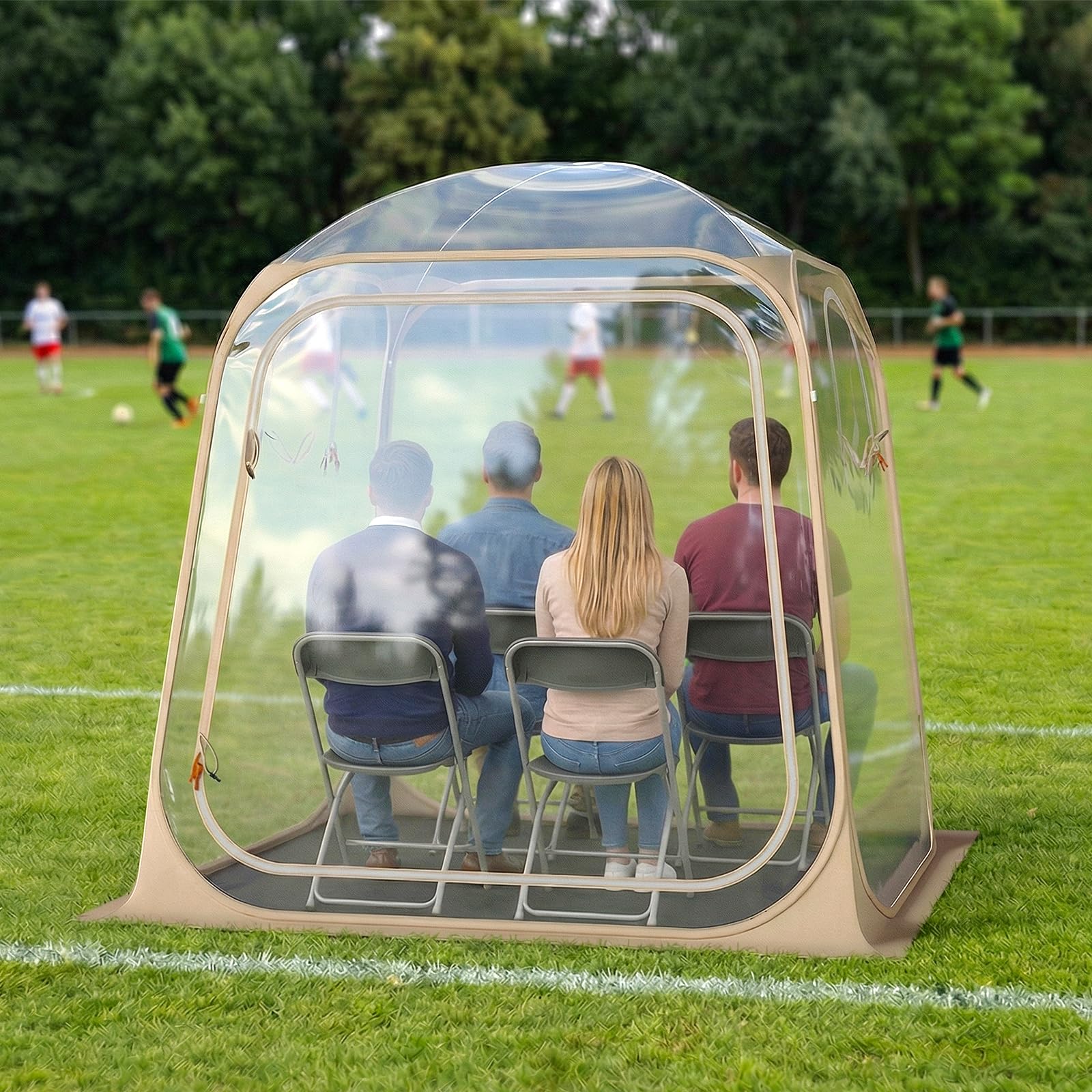 Tangkula All Weather Sports Tent for 2-4 People