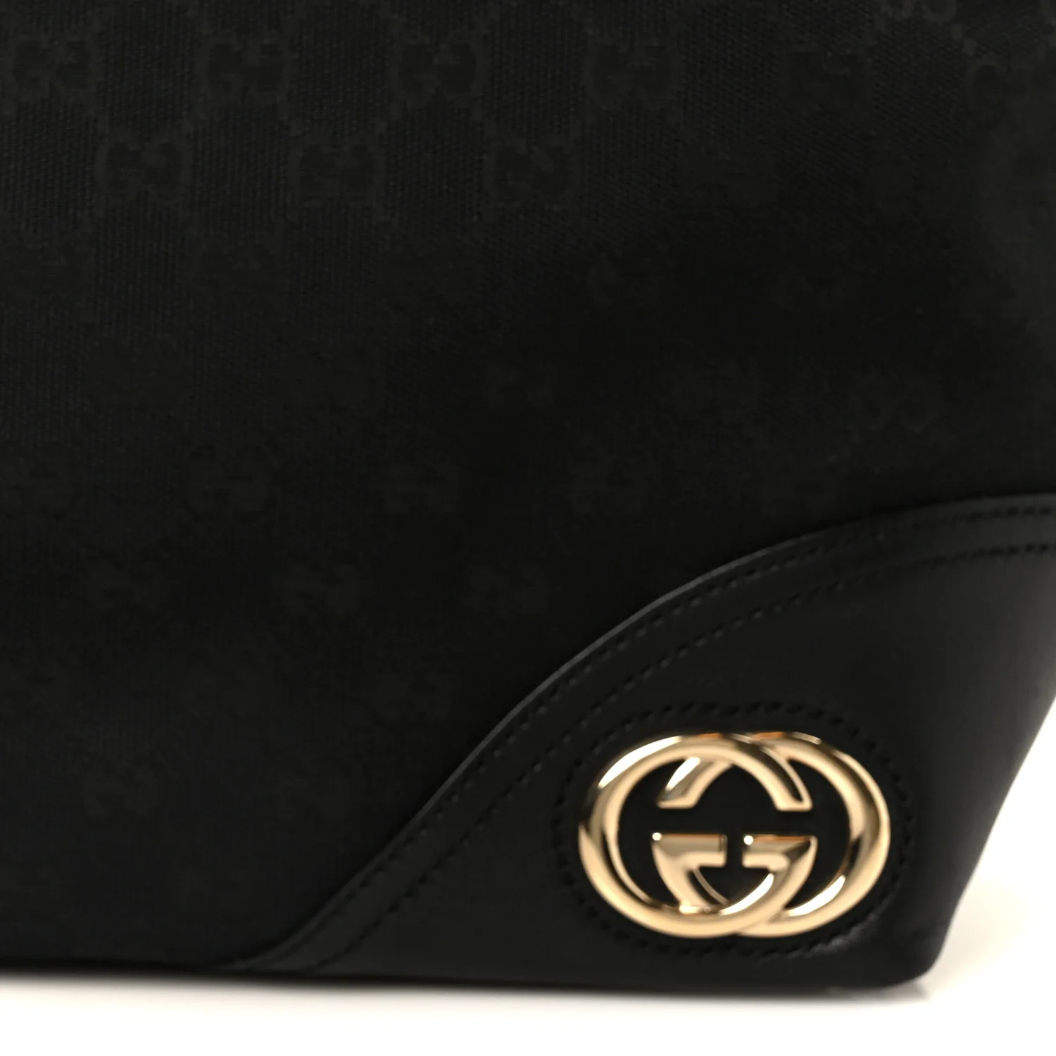 Monogram Medium New Britt Tote Black