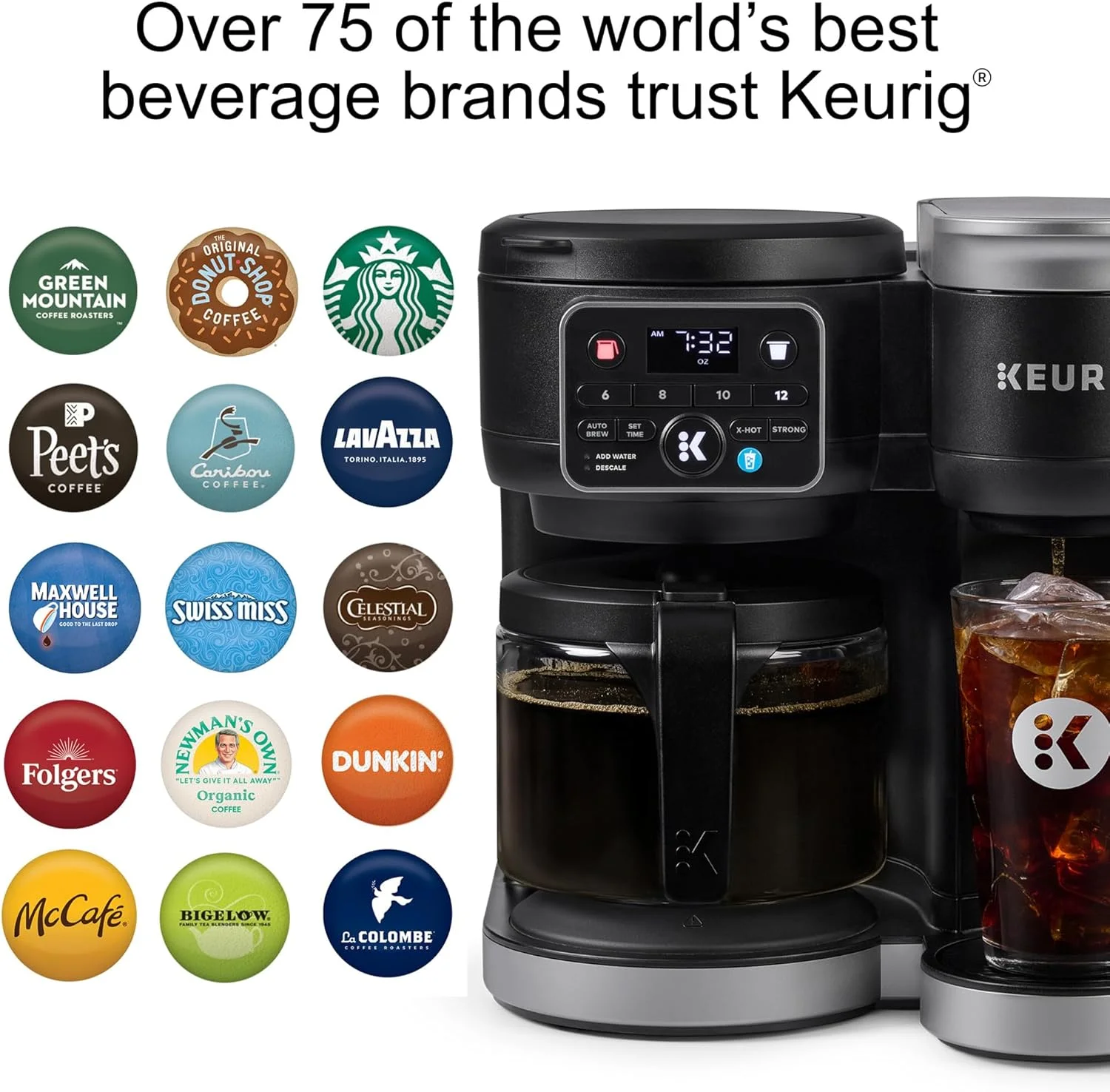 Keurig K - Duo Gen 2 Hot & Iced Single Serve & Carafe Coffee Maker