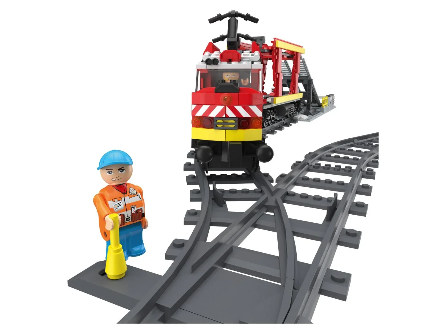 Playtive Clippys Train de marchandises ou de voyageurs