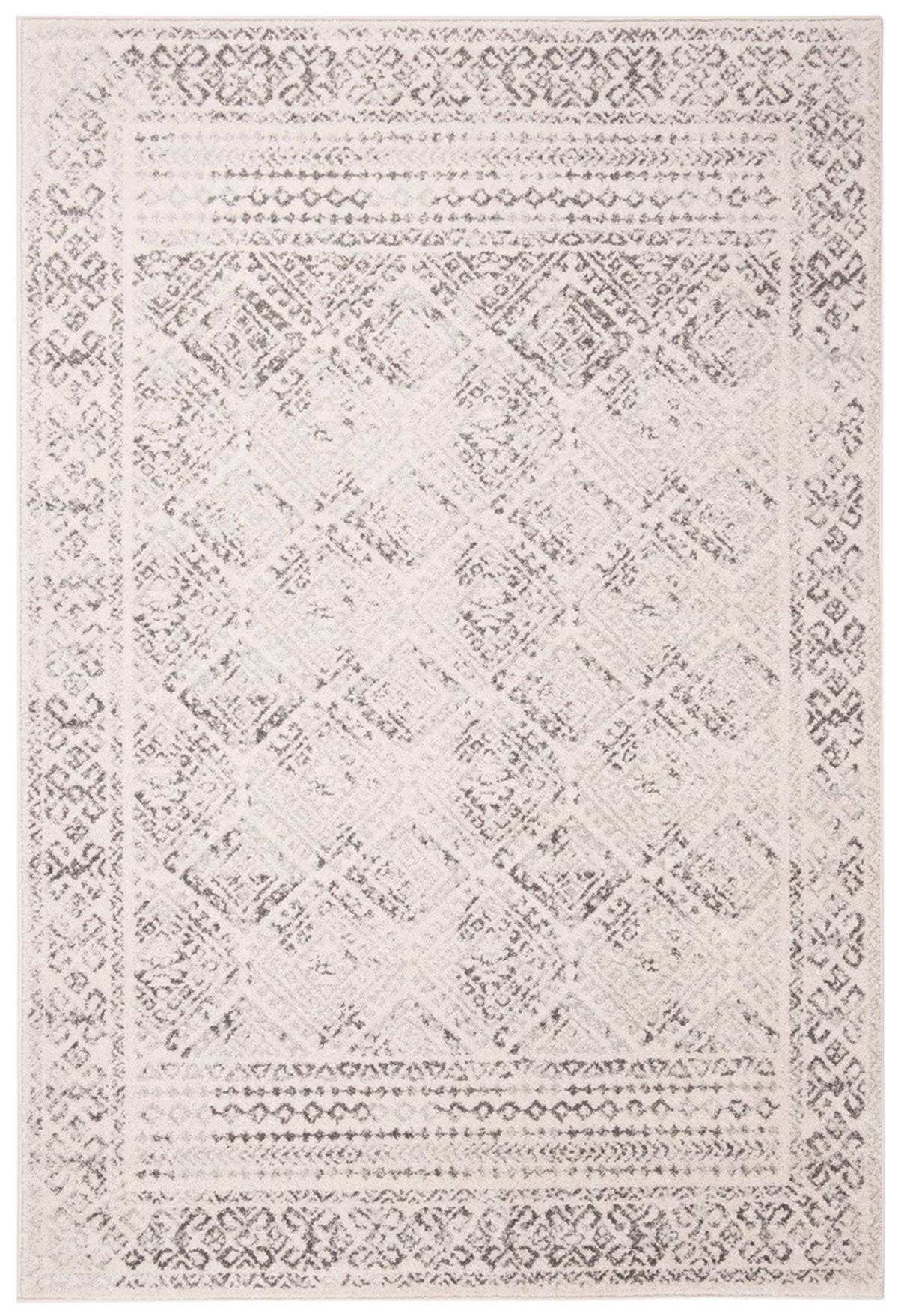Safavieh Tulum Collection Rug - Ivory / Grey - 2x5 Feet