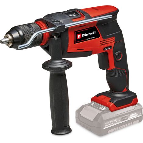 Einhell Perceuse à percussion sans fil TC-ID 18 Li-i Solo PXC (18V, mandrin auto-serrant de 13 mm, rotation avant/arrière, variateur électronique, vendue sans batterie ni chargeur) — vue 1
